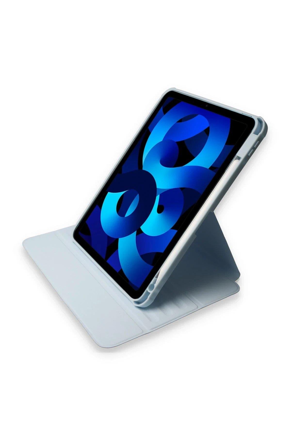 Newface iPad 10.2 (7.nesil) Kılıf Starling 360 Kalemlikli Tablet Kılıf - Mavi