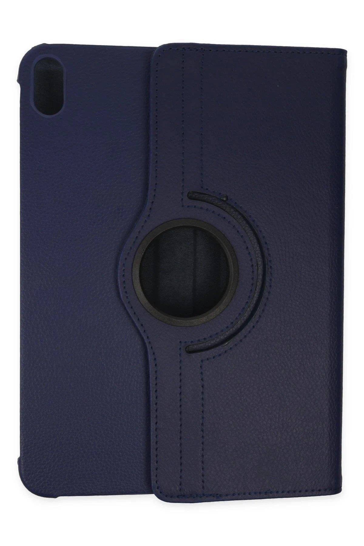 Newface iPad 2022 10.9 (10.nesil) Kılıf 360 Tablet Deri Kılıf - Lacivert