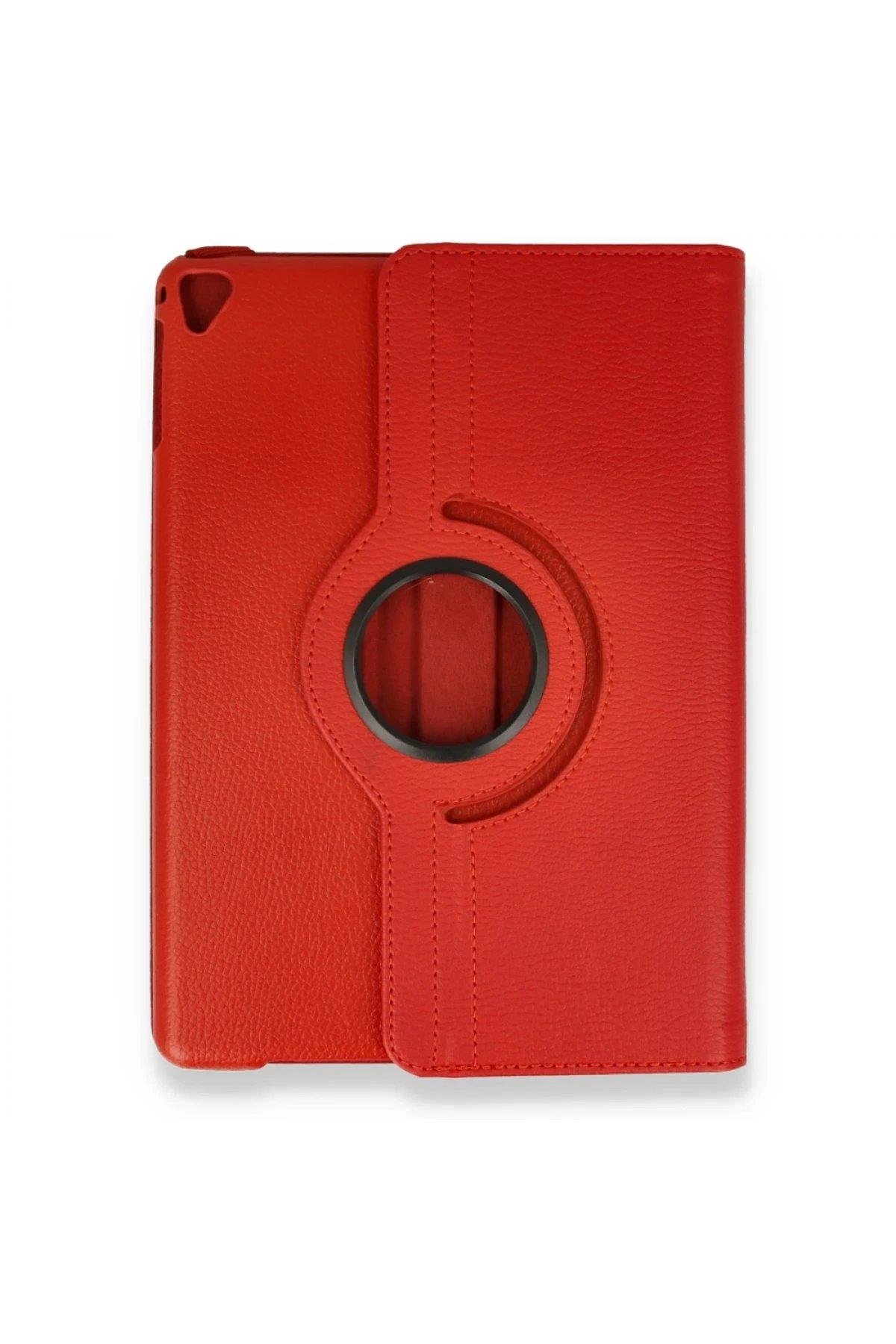 Newface iPad 4 9.7 Kılıf 360 Tablet Deri Kılıf - Kırmızı