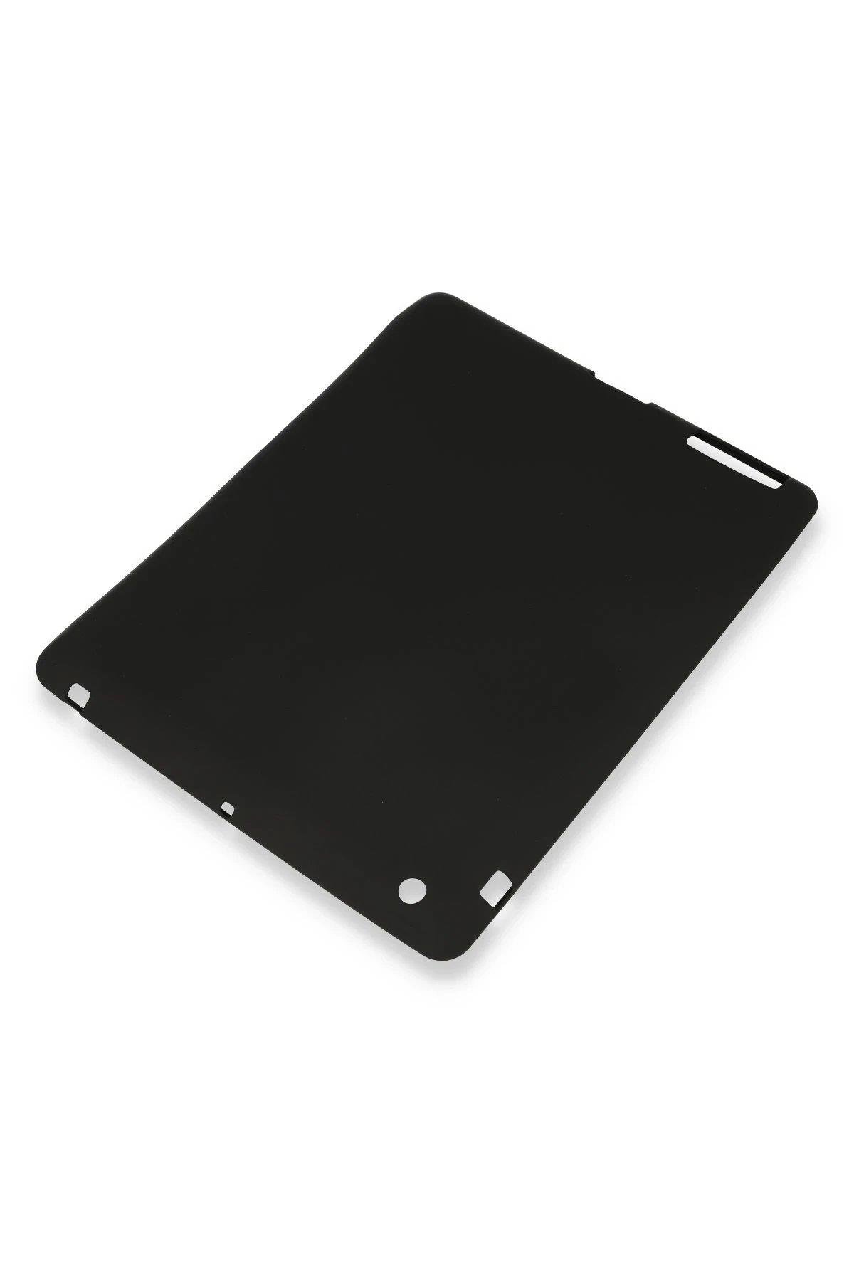 Newface iPad 4 9.7 Kılıf Evo Tablet Silikon - Siyah
