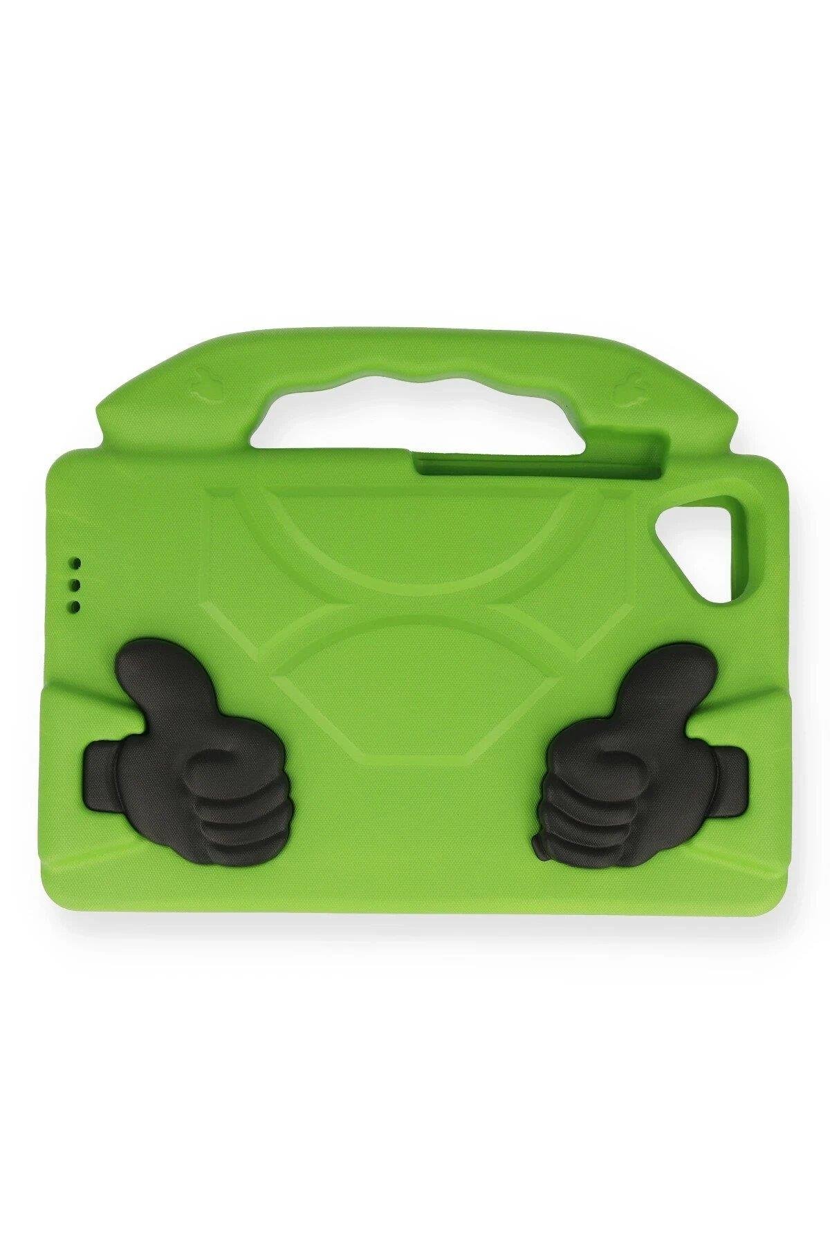 Newface iPad 4 9.7 Kılıf Like Stantlı Tablet Silikon - Yeşil