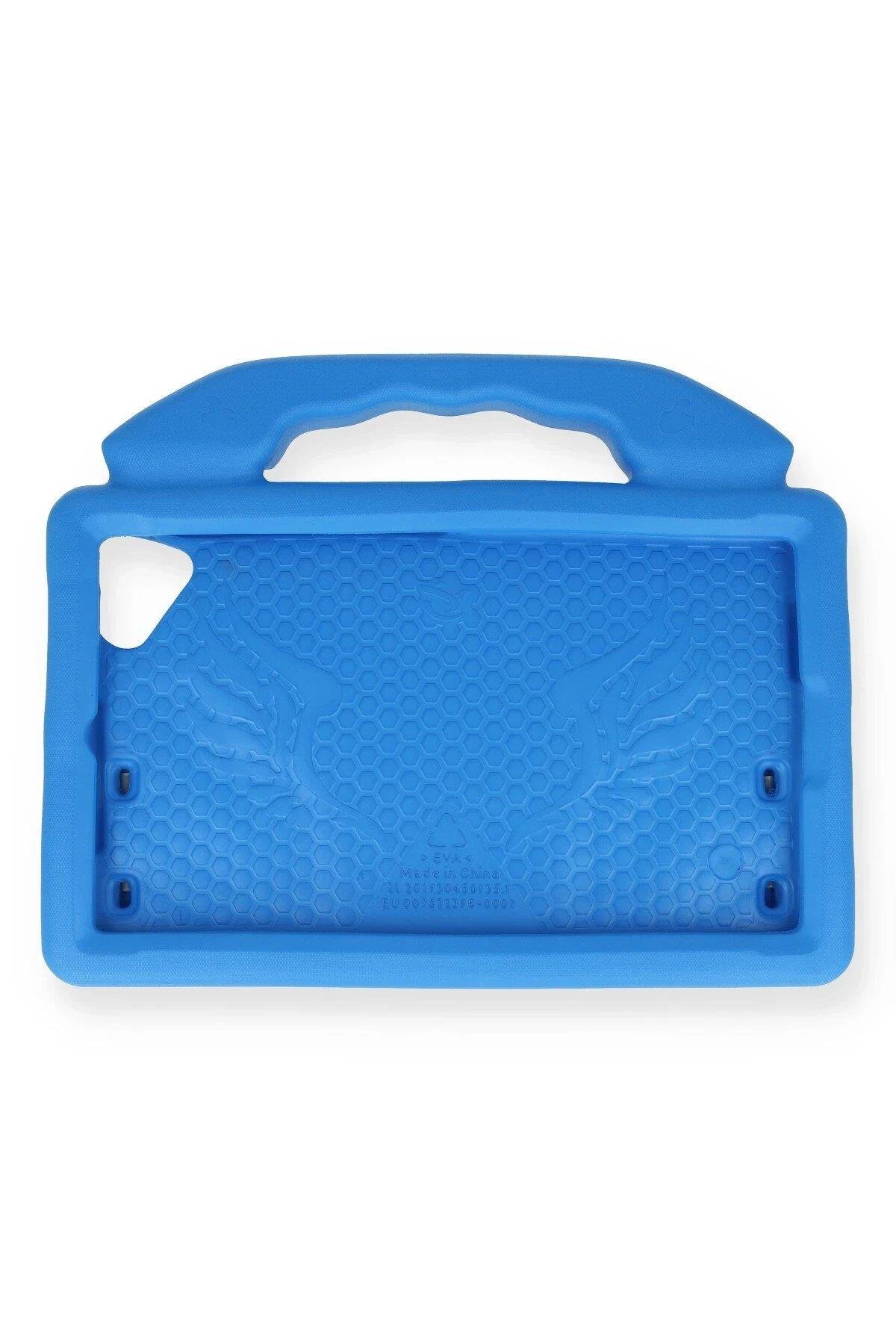 Newface iPad 4 9.7 Kılıf Like Stantlı Tablet Silikon - Mavi