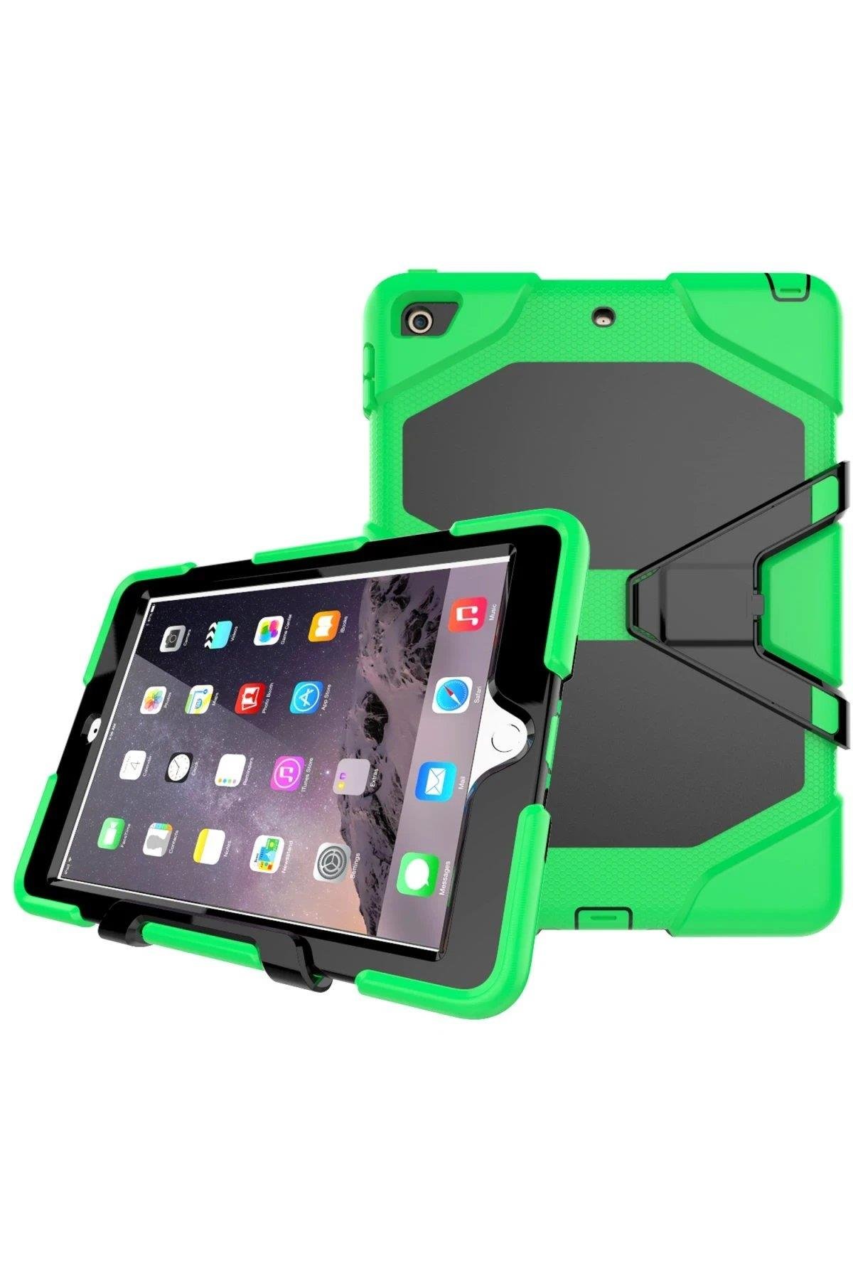 Newface iPad 5 Air 9.7 Kılıf Griffin Tablet Kapak - Yeşil