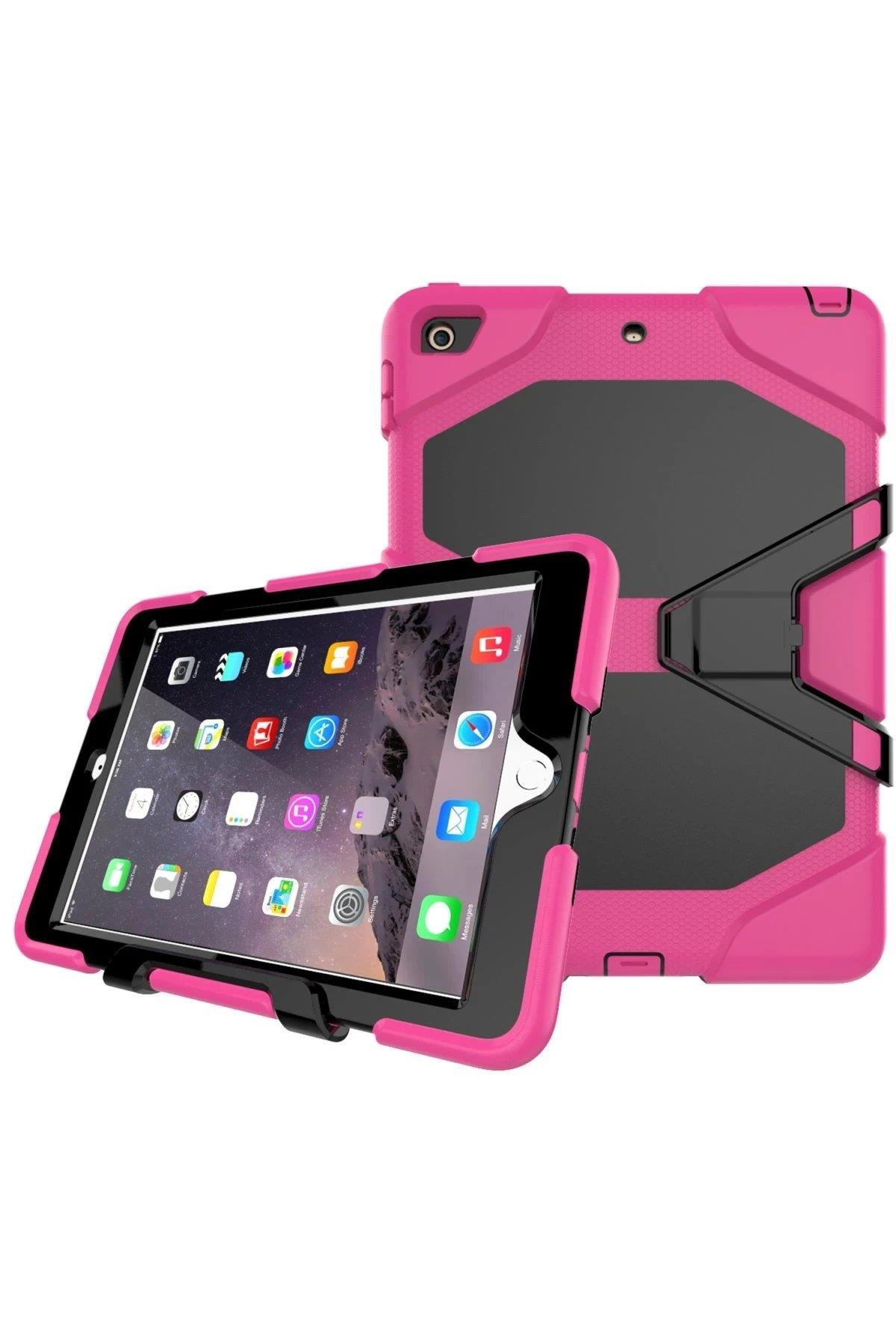 Newface iPad 5 Air 9.7 Kılıf Griffin Tablet Kapak - Pembe