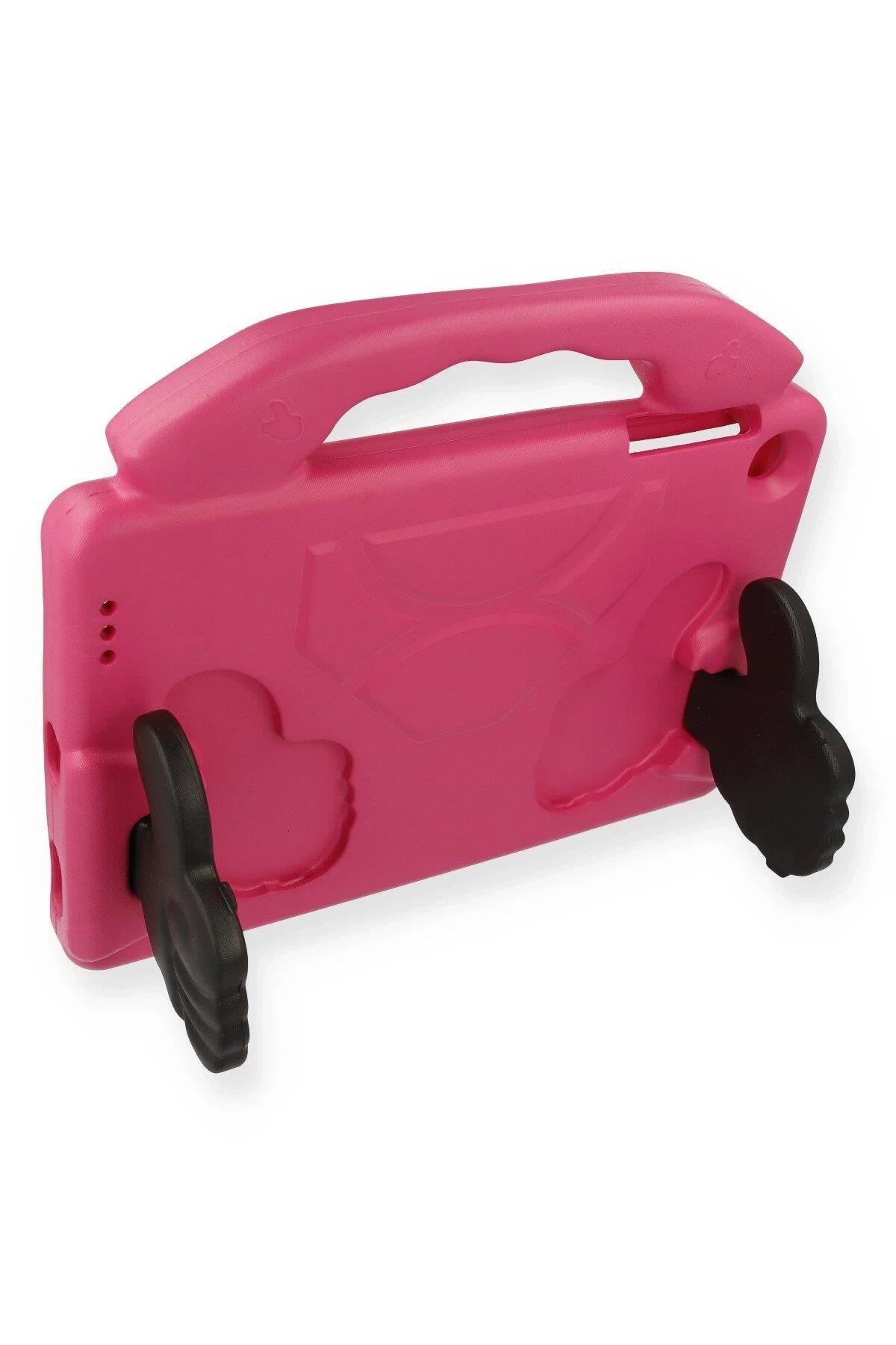 Newface iPad 5 Air 9.7 Kılıf Like Stantlı Tablet Silikon - Pembe