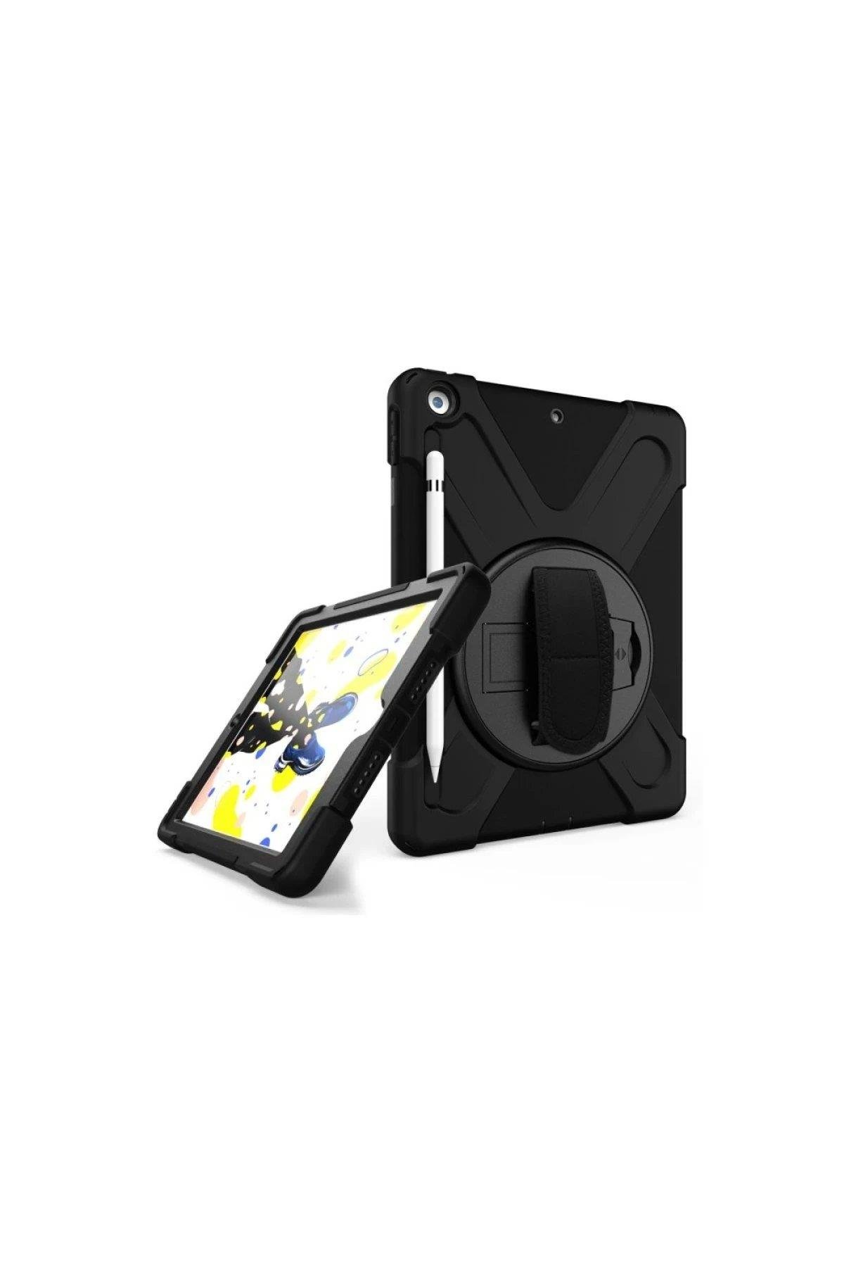 Newface iPad Air 11 (2024) Kılıf Amazing Tablet Kapak - Siyah