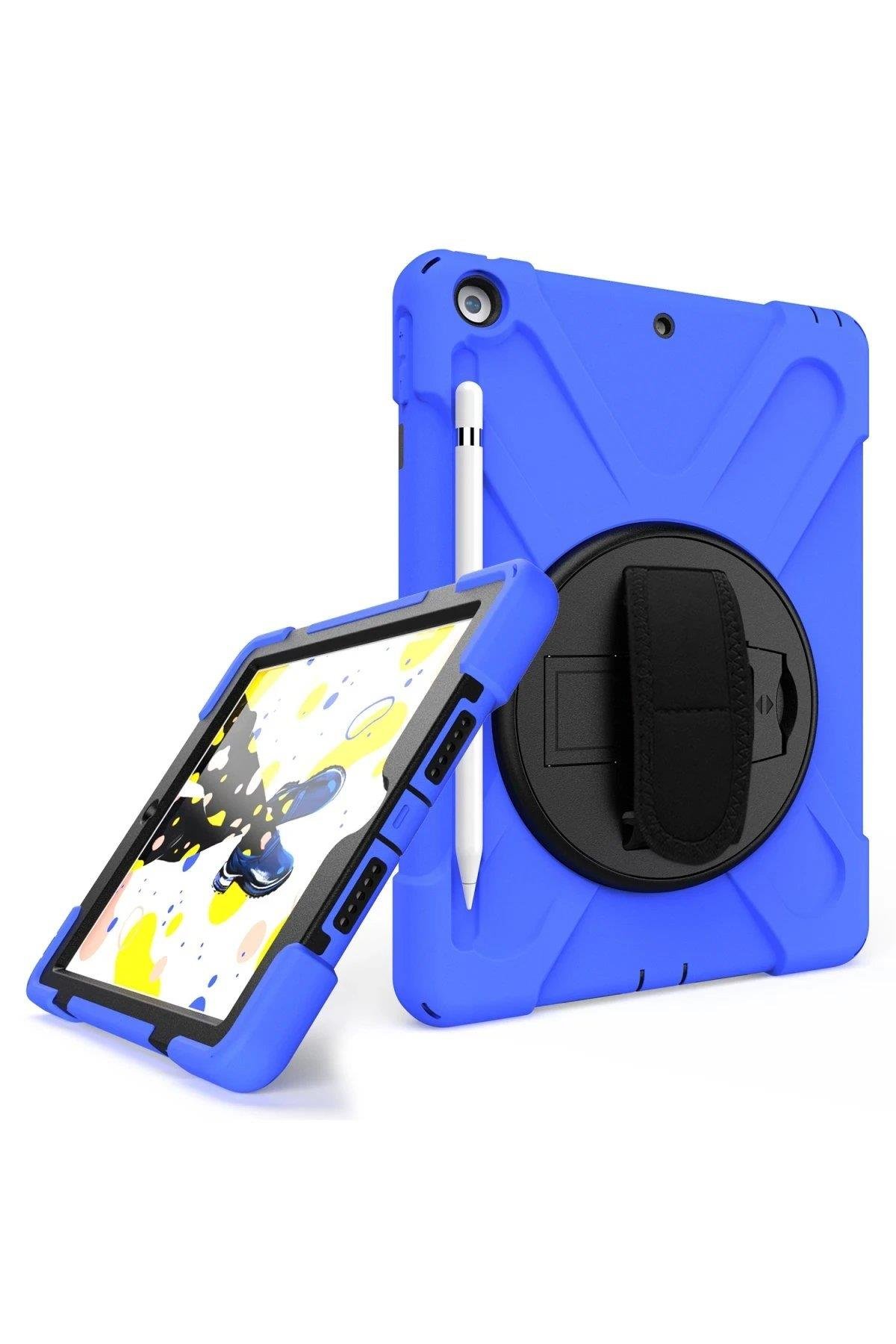 Newface iPad Air 3 10.5 Kılıf Amazing Tablet Kapak - Mavi