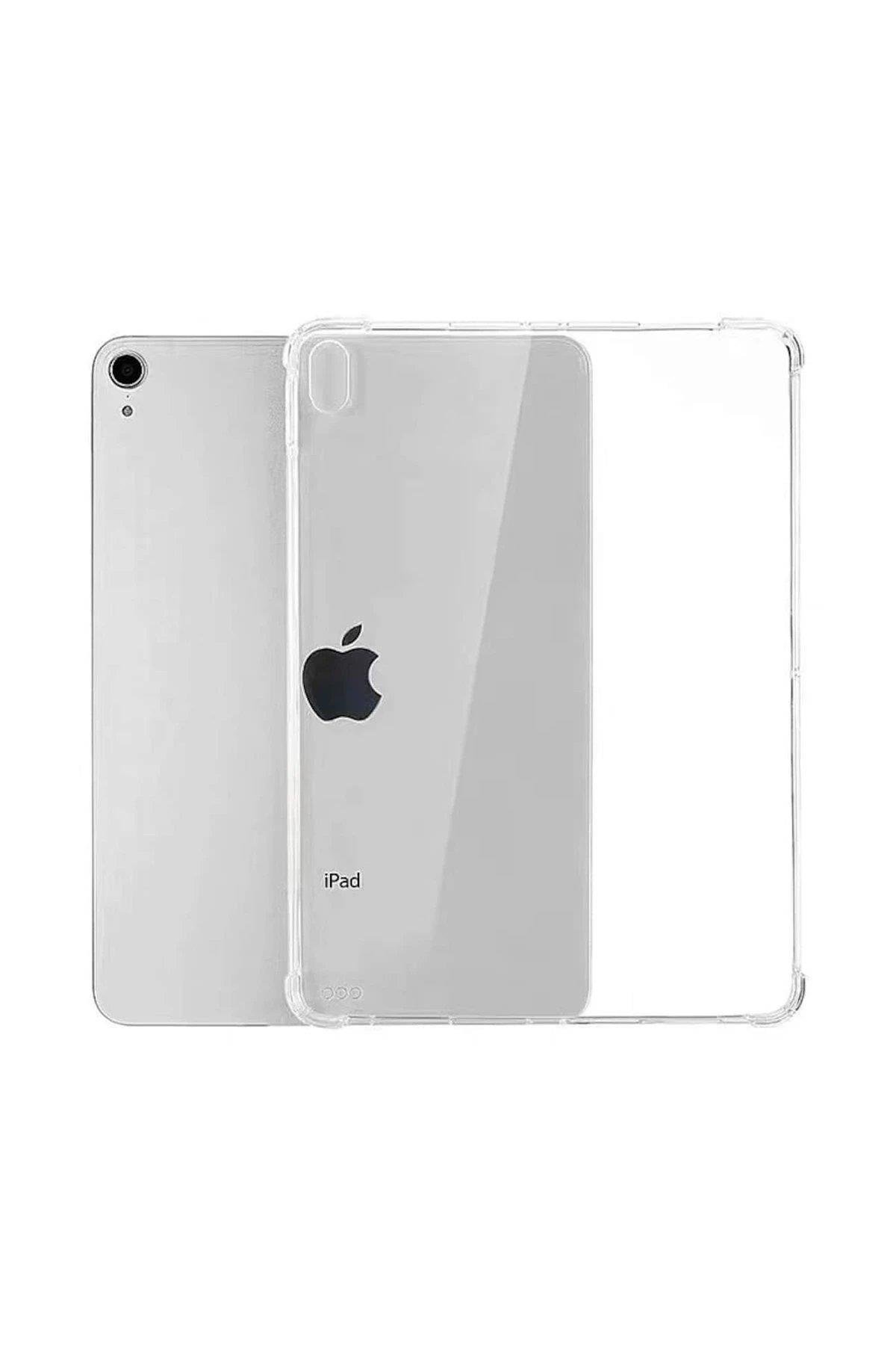 Newface iPad Air 4 10.9 Kılıf Anti Şeffaf Tablet Silikon - Şeffaf