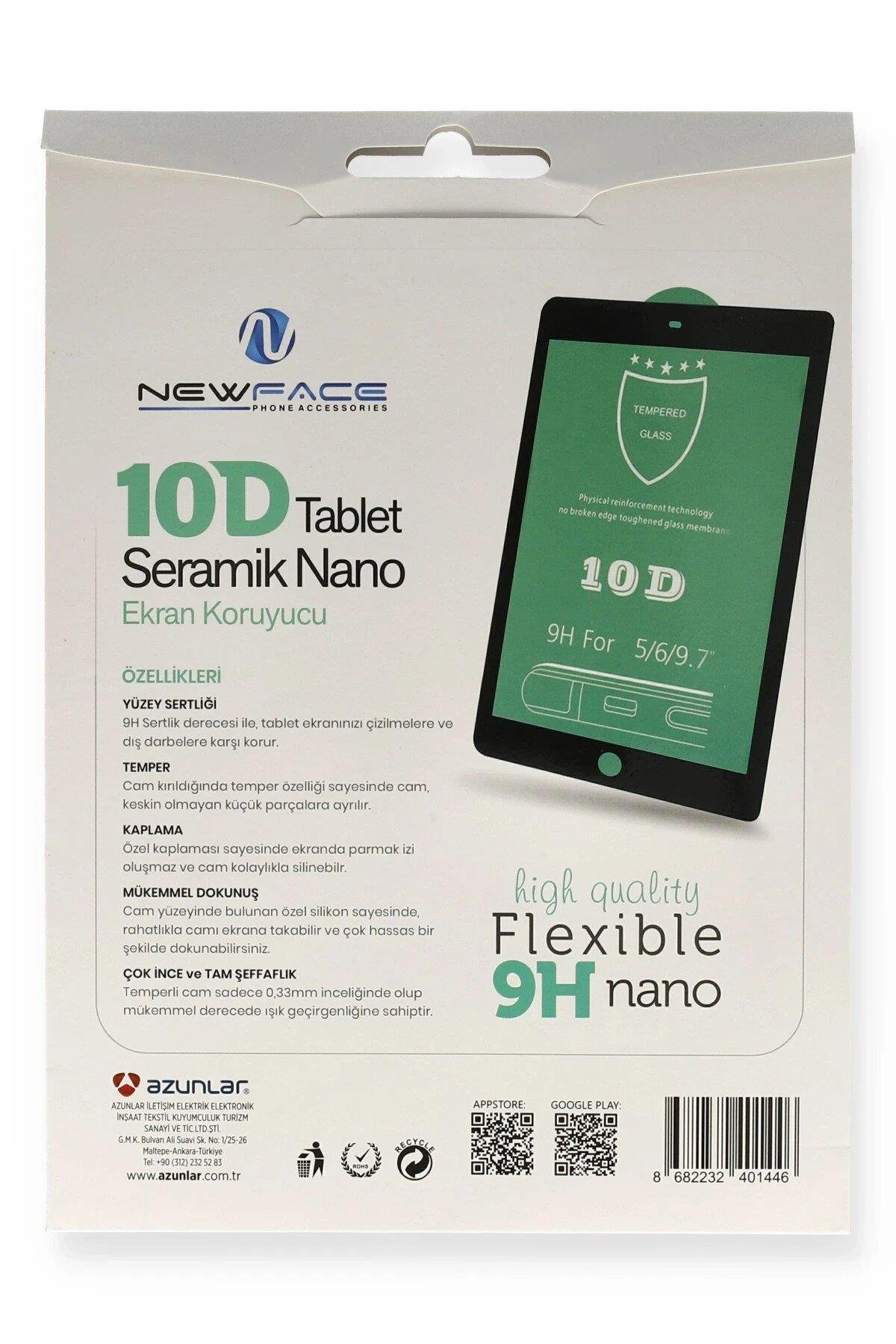 Newface iPad Mini 3 Tablet 10D Seramik Nano