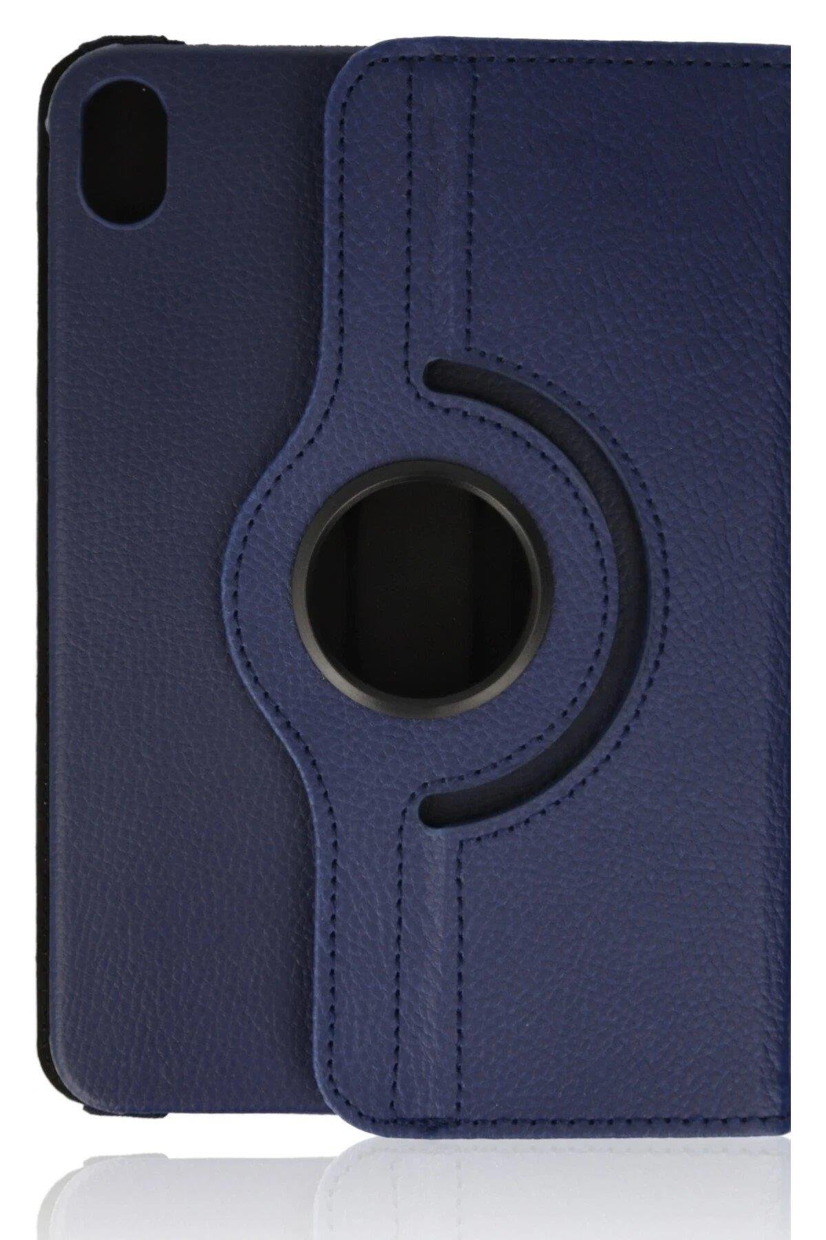 Newface iPad Mini 6 Kılıf 360 Tablet Deri Kılıf - Lacivert