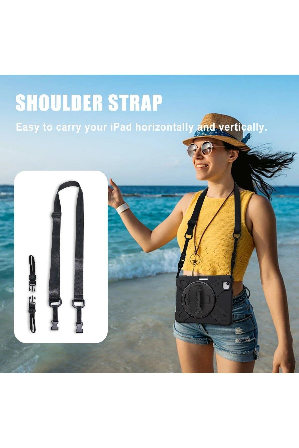 Newface iPad Pro 11 (2020) Kılıf Amazing Tablet Kapak - Siyah