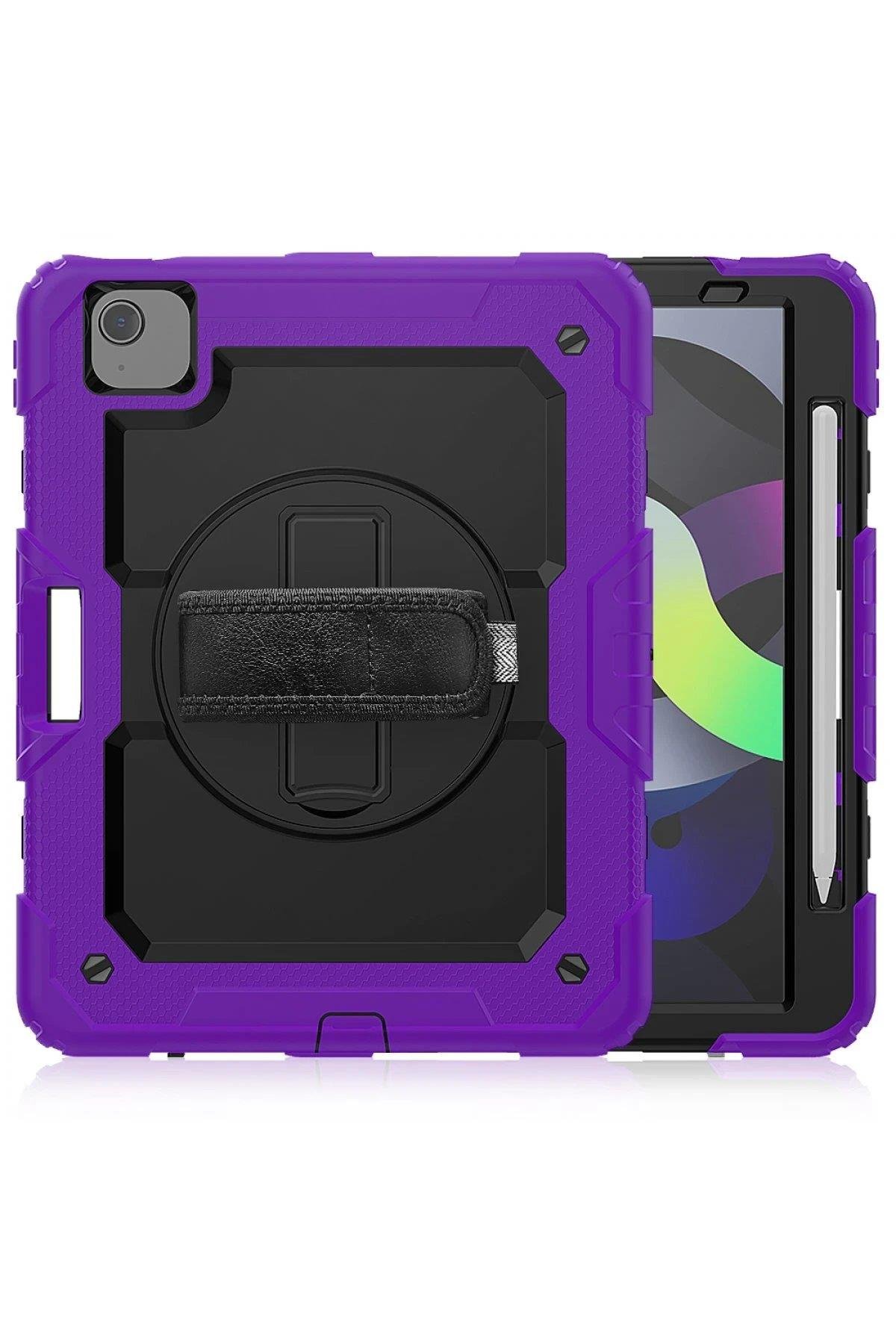 Newface iPad Pro 11 (2020) Kılıf Pars Tablet Kapak - Mor