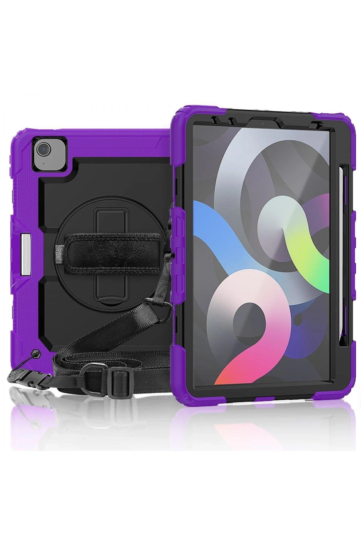 Newface iPad Pro 11 (2020) Kılıf Pars Tablet Kapak - Mor