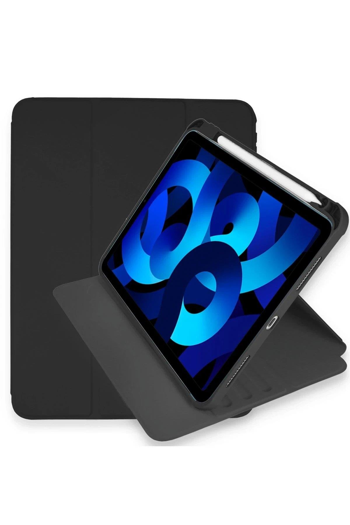 Newface iPad Pro 11 (2021) Kılıf Starling 360 Kalemlikli Tablet Kılıf - Siyah