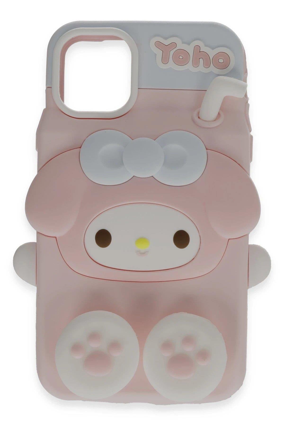 Newface iPhone 11 Kılıf Poky Karakter Silikon Kapak - Desen 2