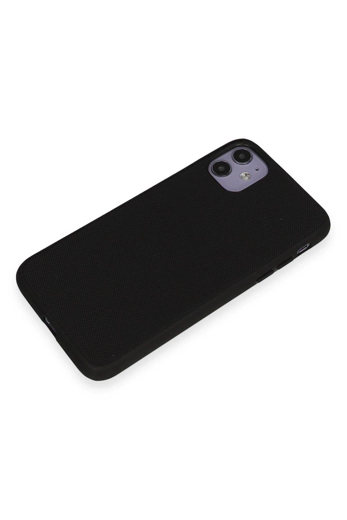Newface iPhone 11 Kılıf Taft Kapak - Siyah
