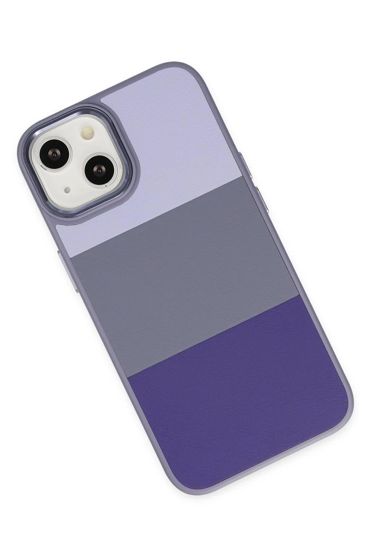 Newface iPhone 14 Plus Kılıf King Kapak - Lila-Mor