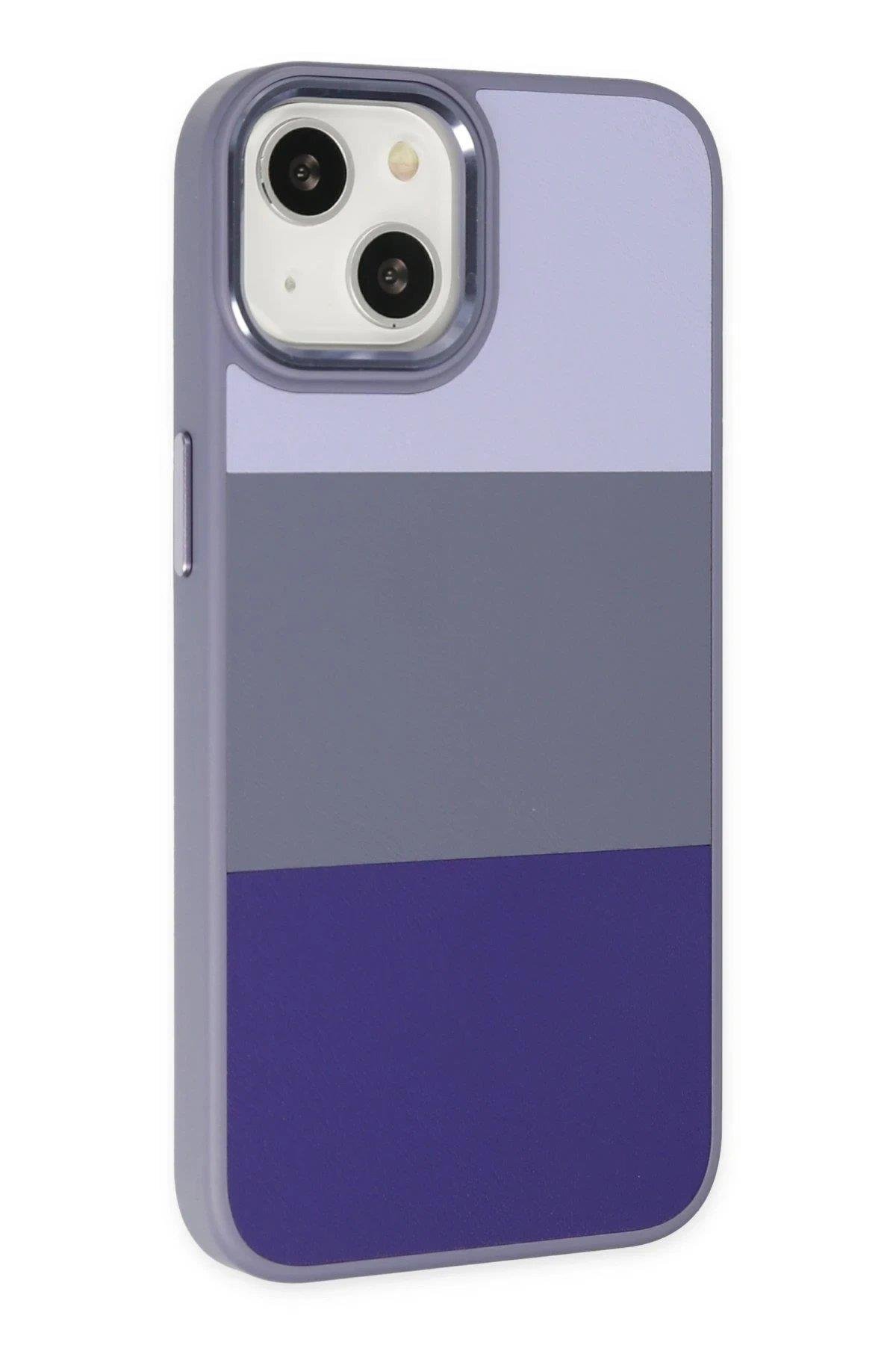 Newface iPhone 14 Plus Kılıf King Kapak - Lila-Mor