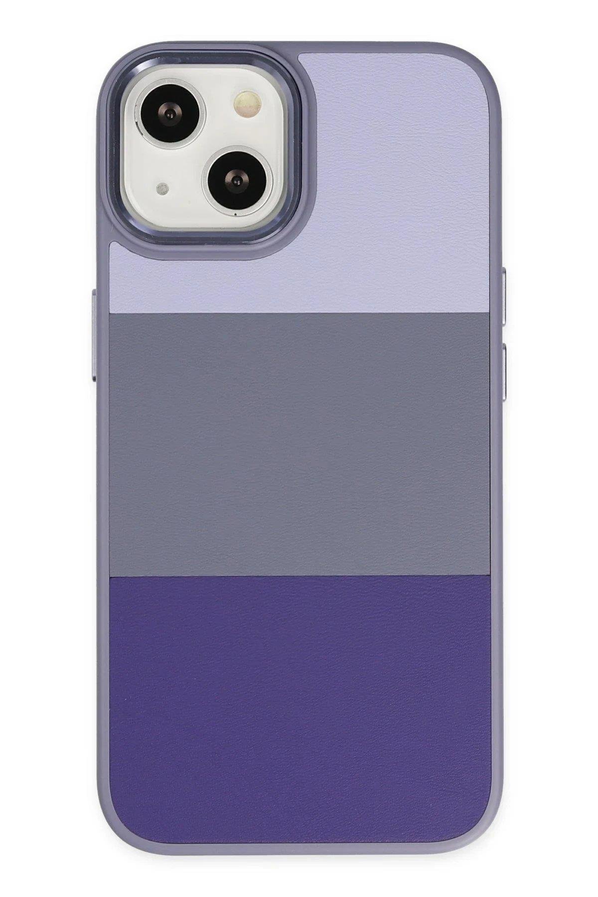 Newface iPhone 14 Plus Kılıf King Kapak - Lila-Mor