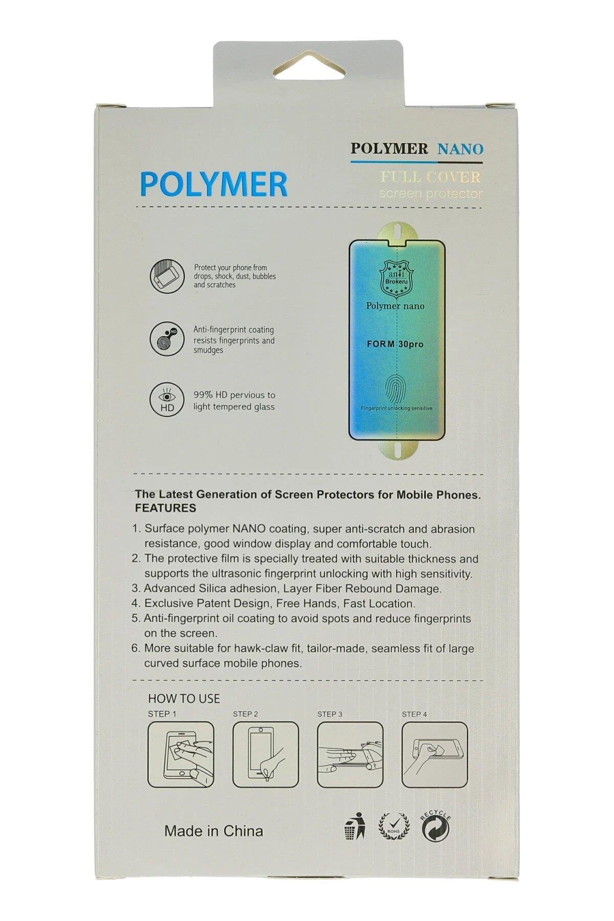 Newface iPhone 6 Polymer Nano Ekran Koruyucu - Siyah