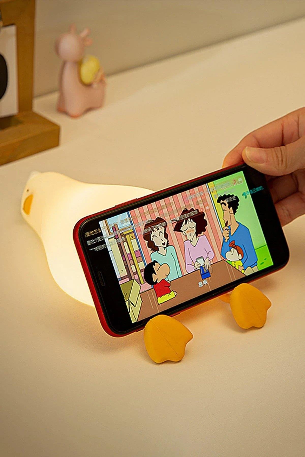 Newface K1096 Dekoratif Gece Lambası Sevimli Ördek