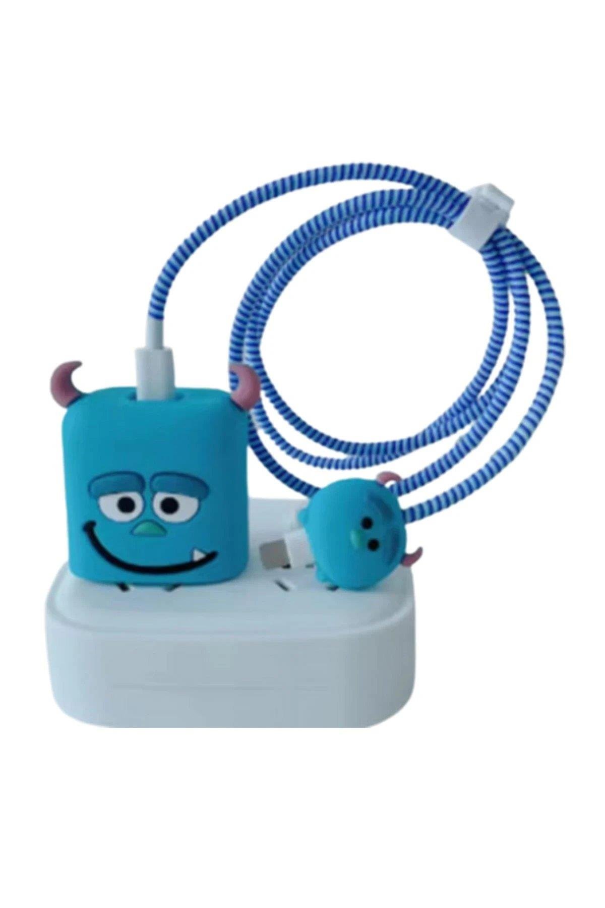 Newface Karakter Şarj Aleti Koruyucu - Desen 40