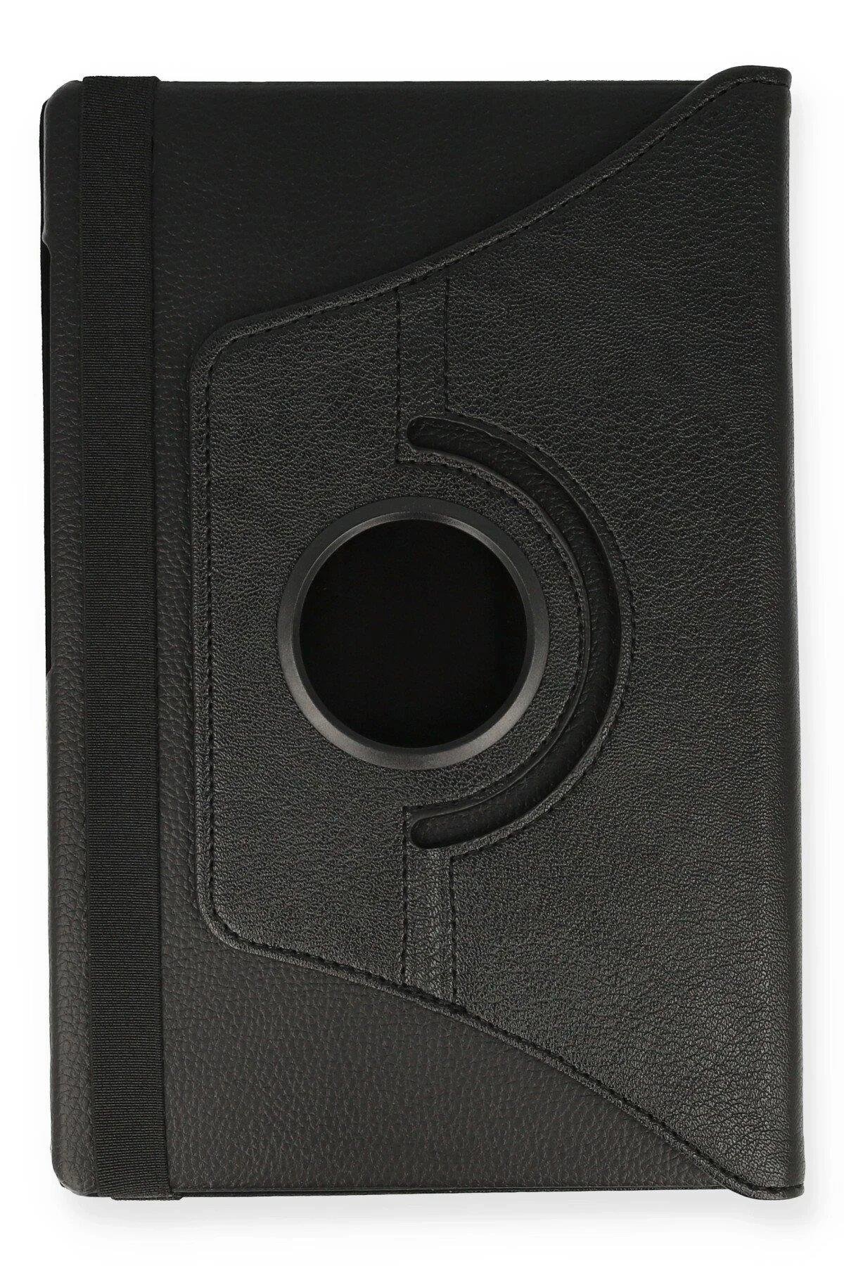 Newface Lenovo M10 FHD Plus X606F Kılıf 360 Tablet Deri Kılıf - Siyah