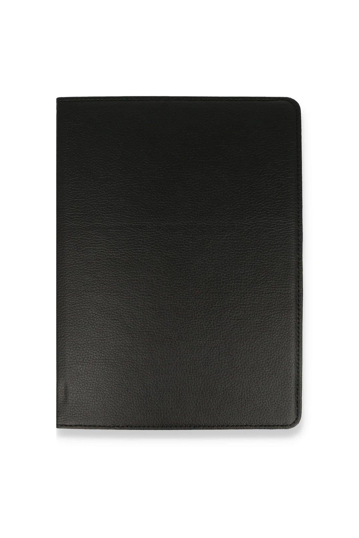 Newface Lenovo M10 FHD Plus X606F Kılıf 360 Tablet Deri Kılıf - Siyah
