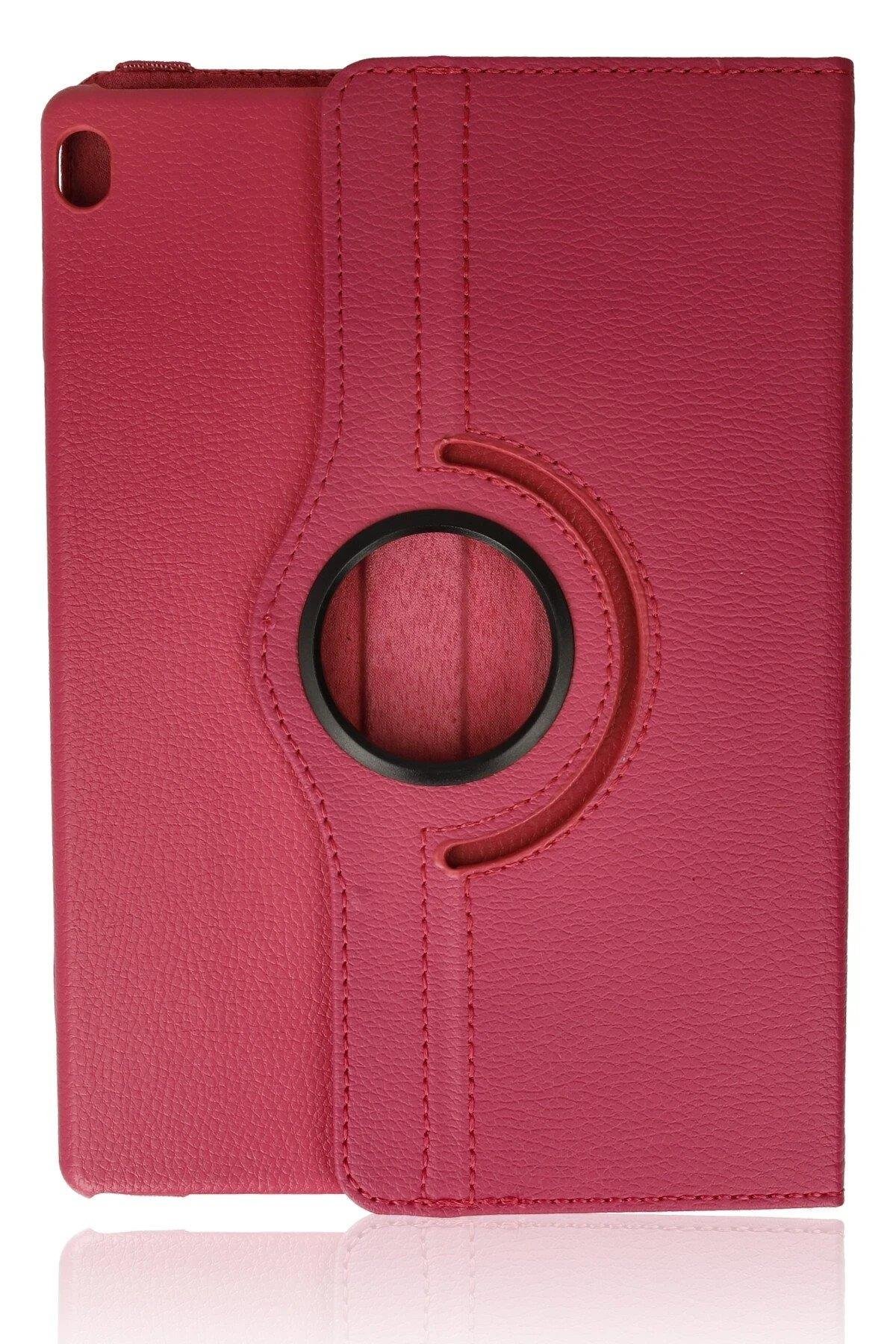 Newface Lenovo M10 X505F Kılıf 360 Tablet Deri Kılıf - Pembe