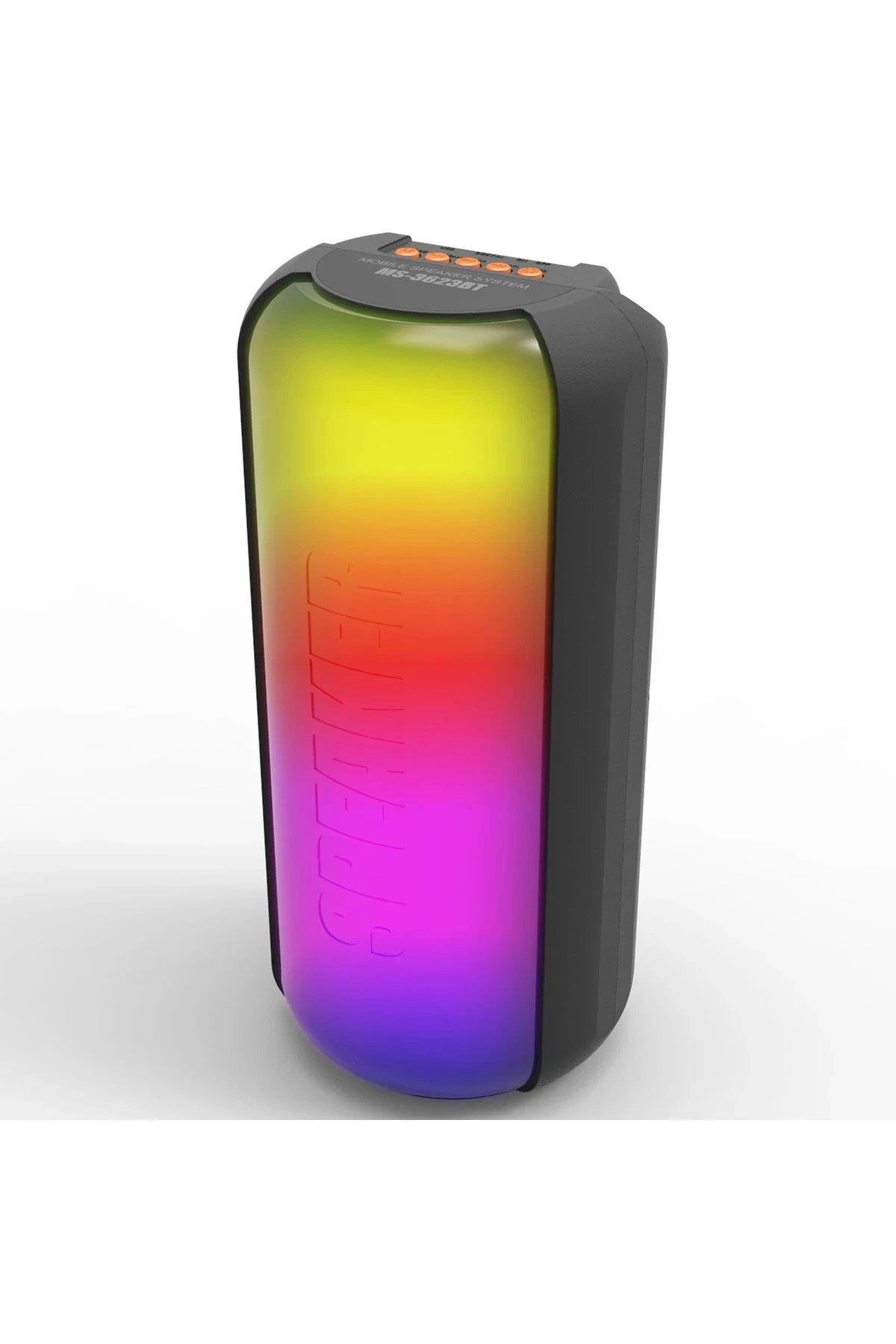 Newface MS-3623BT RGB Kablosuz Hoparlör - Siyah