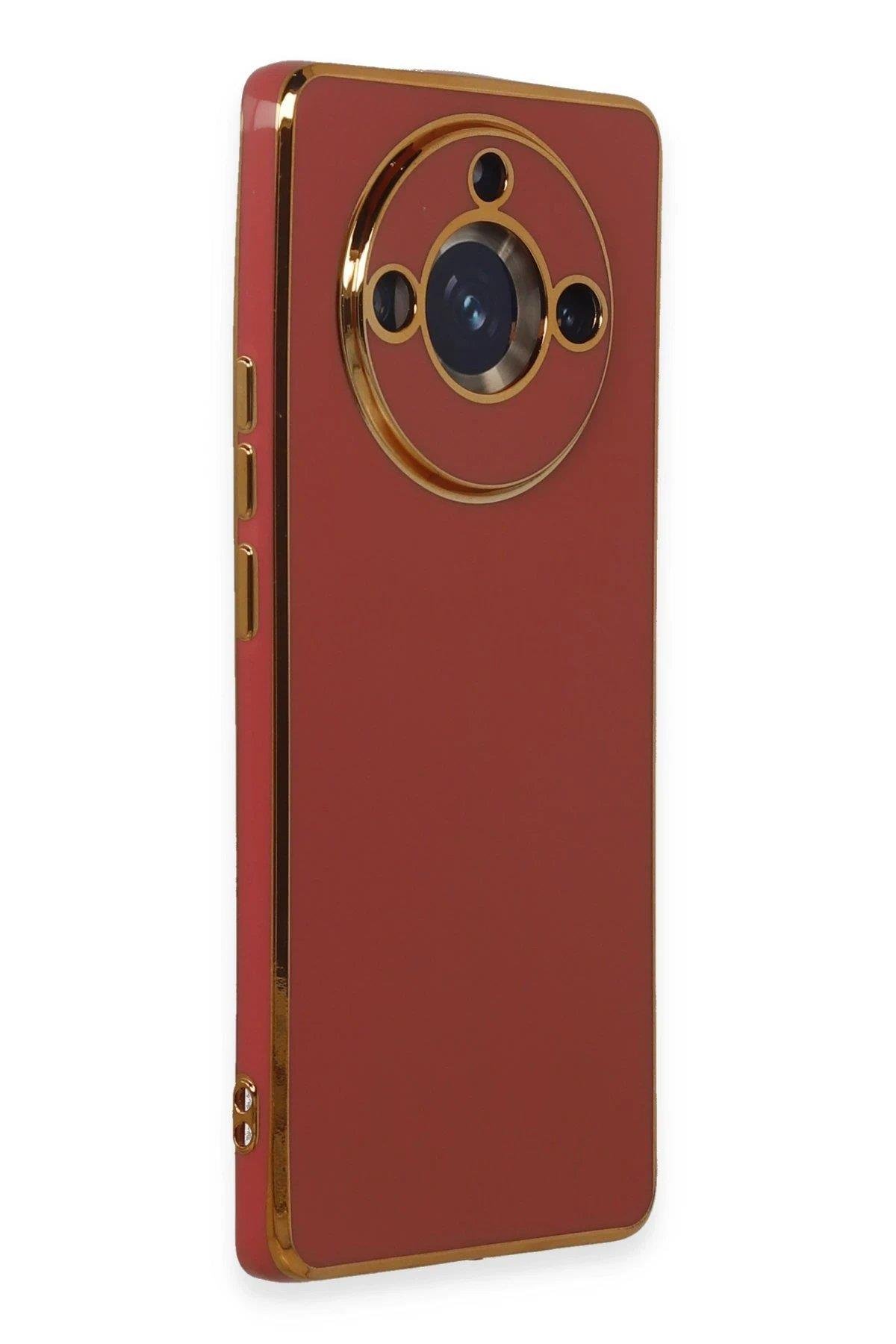 Newface Realme 11 Pro Kılıf Volet Silikon - Kırmızı