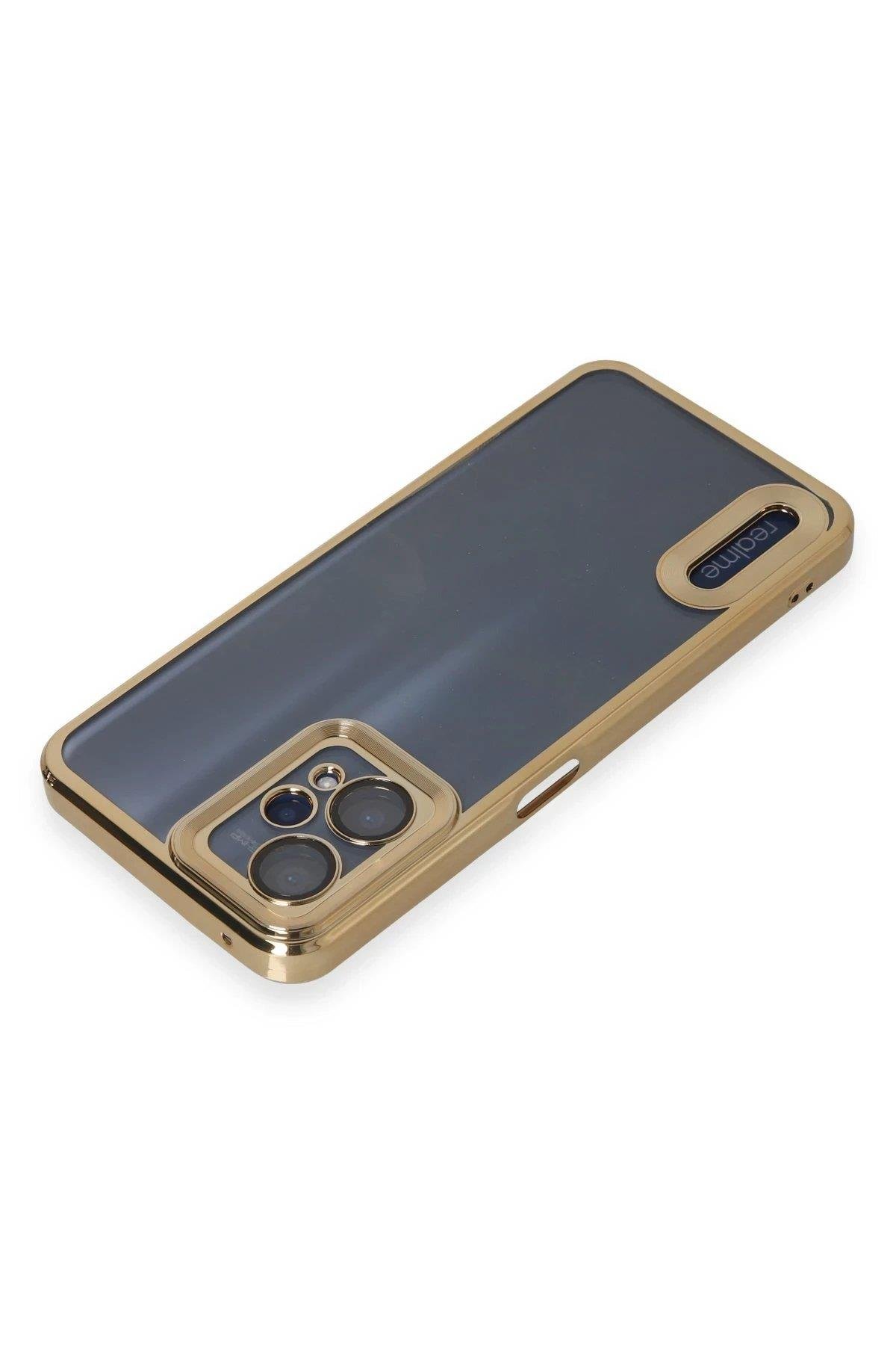 Newface Realme 9 Pro 5G Kılıf Slot Silikon - Gold