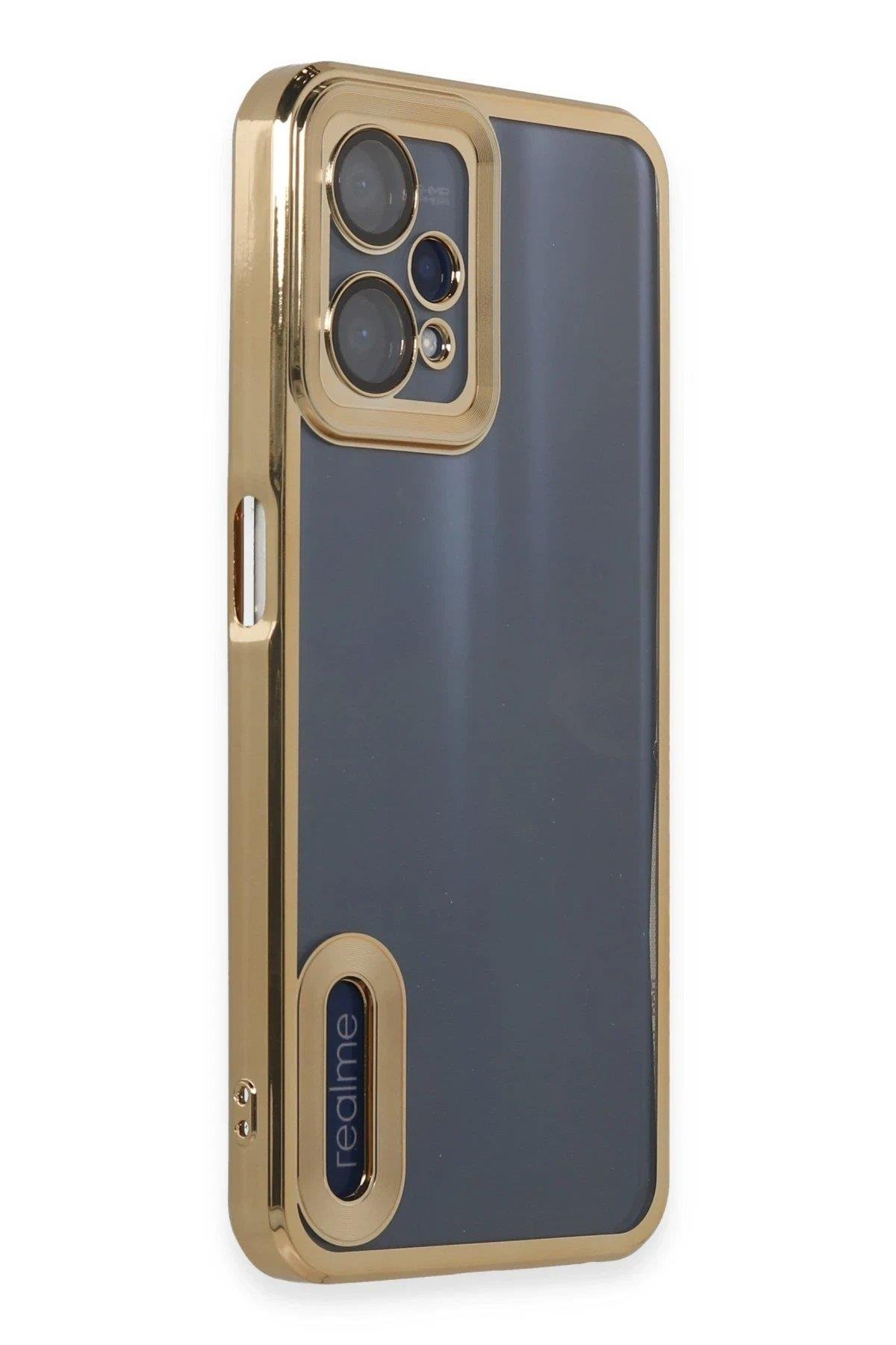 Newface Realme 9 Pro 5G Kılıf Slot Silikon - Gold