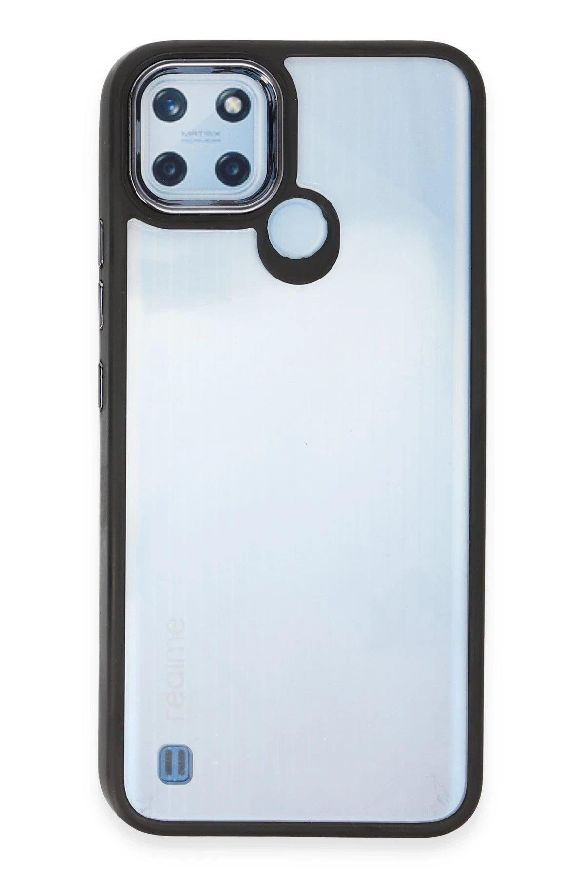 Newface Realme C21Y Kılıf Dora Kapak - Siyah