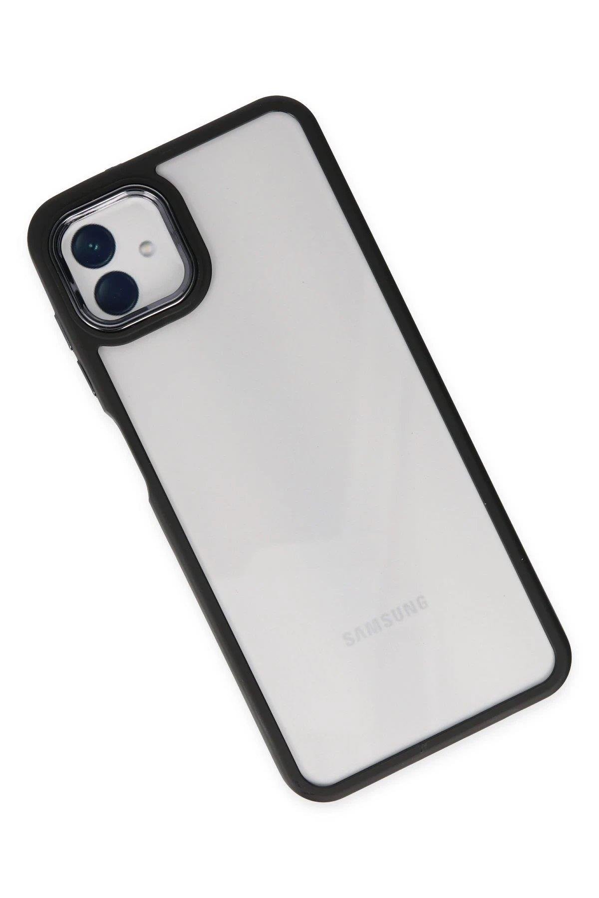 Newface Samsung Galaxy A04 Kılıf Dora Kapak - Siyah