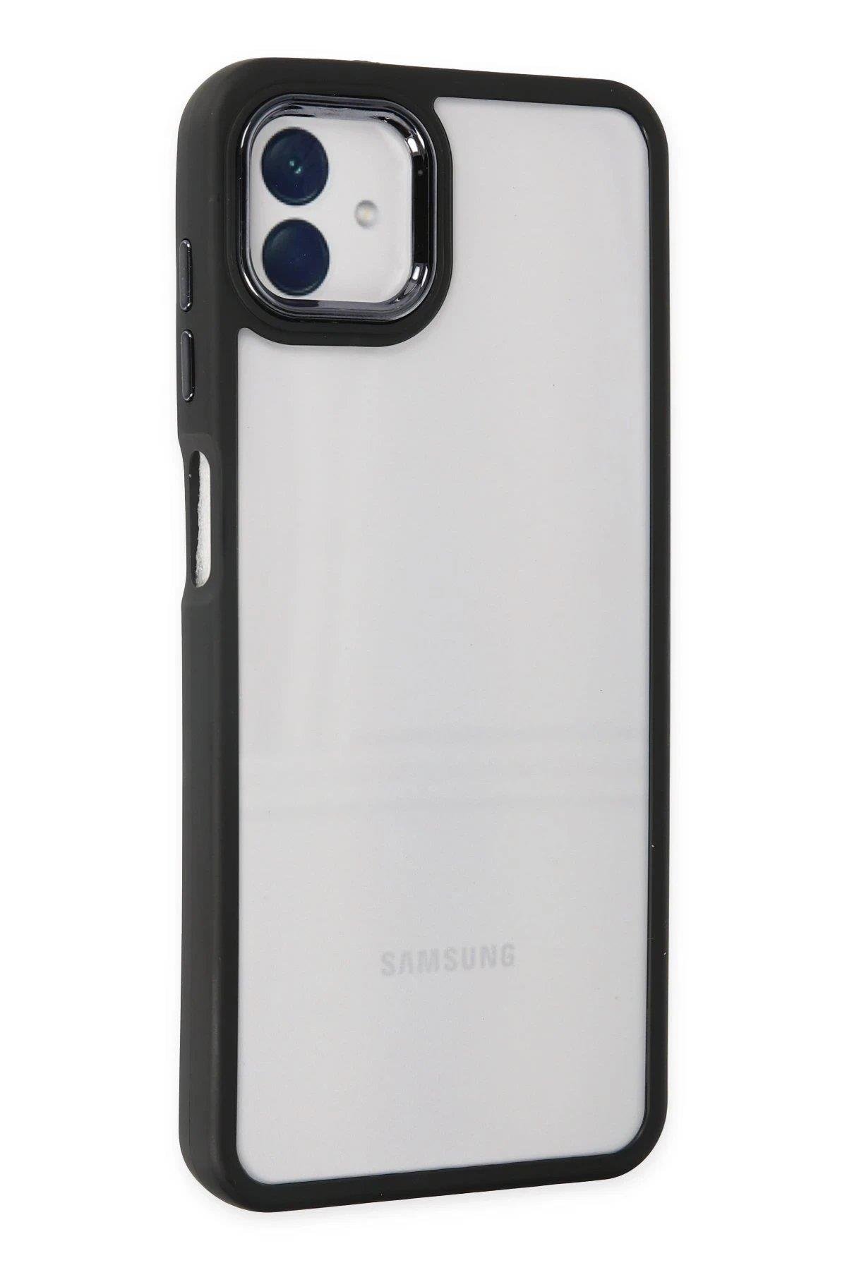 Newface Samsung Galaxy A04 Kılıf Dora Kapak - Siyah