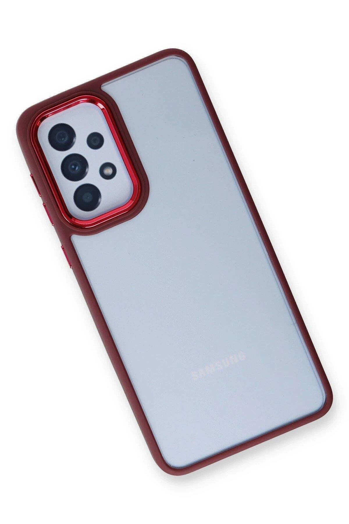 Newface Samsung Galaxy A23 4G Kılıf Dora Kapak - Kırmızı