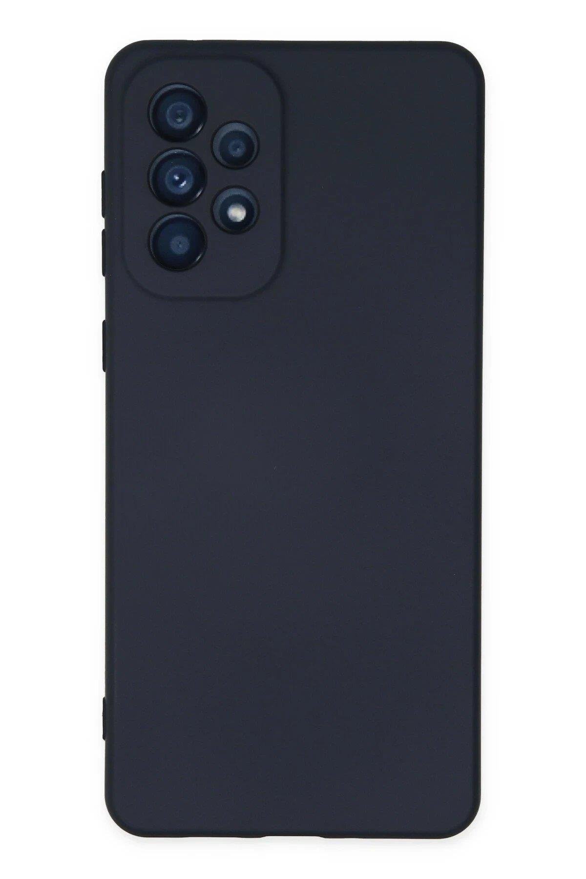 Newface Samsung Galaxy A23 4G Kılıf Nano içi Kadife Silikon - Lacivert