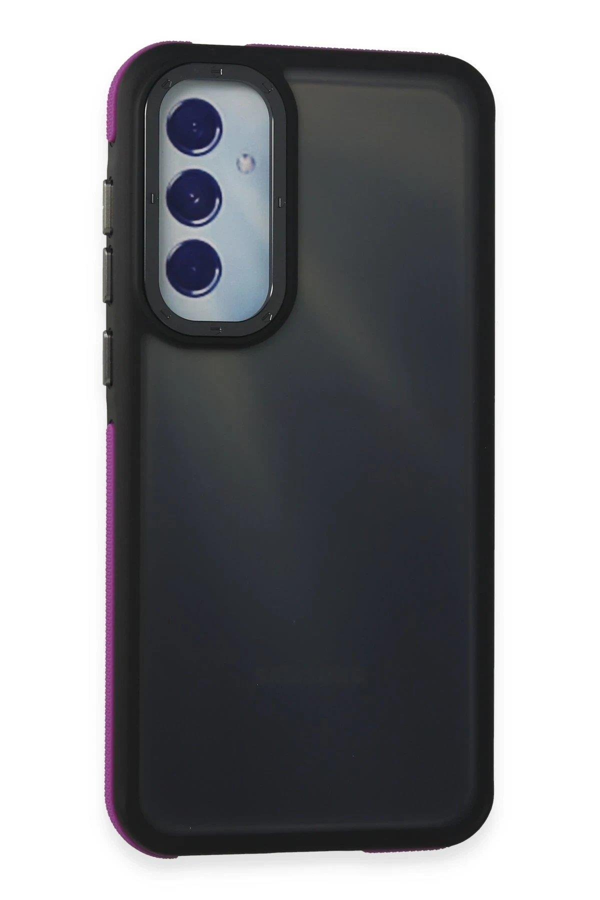 Newface Samsung Galaxy A55 5G Harvel Kapak - Derin Mor