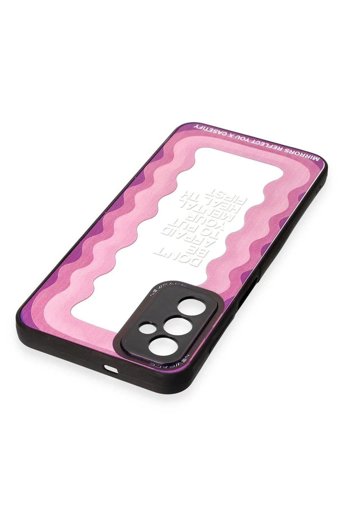 Newface Samsung Galaxy M23 Kılıf Mirror Desenli Kapak - Mirror - 11