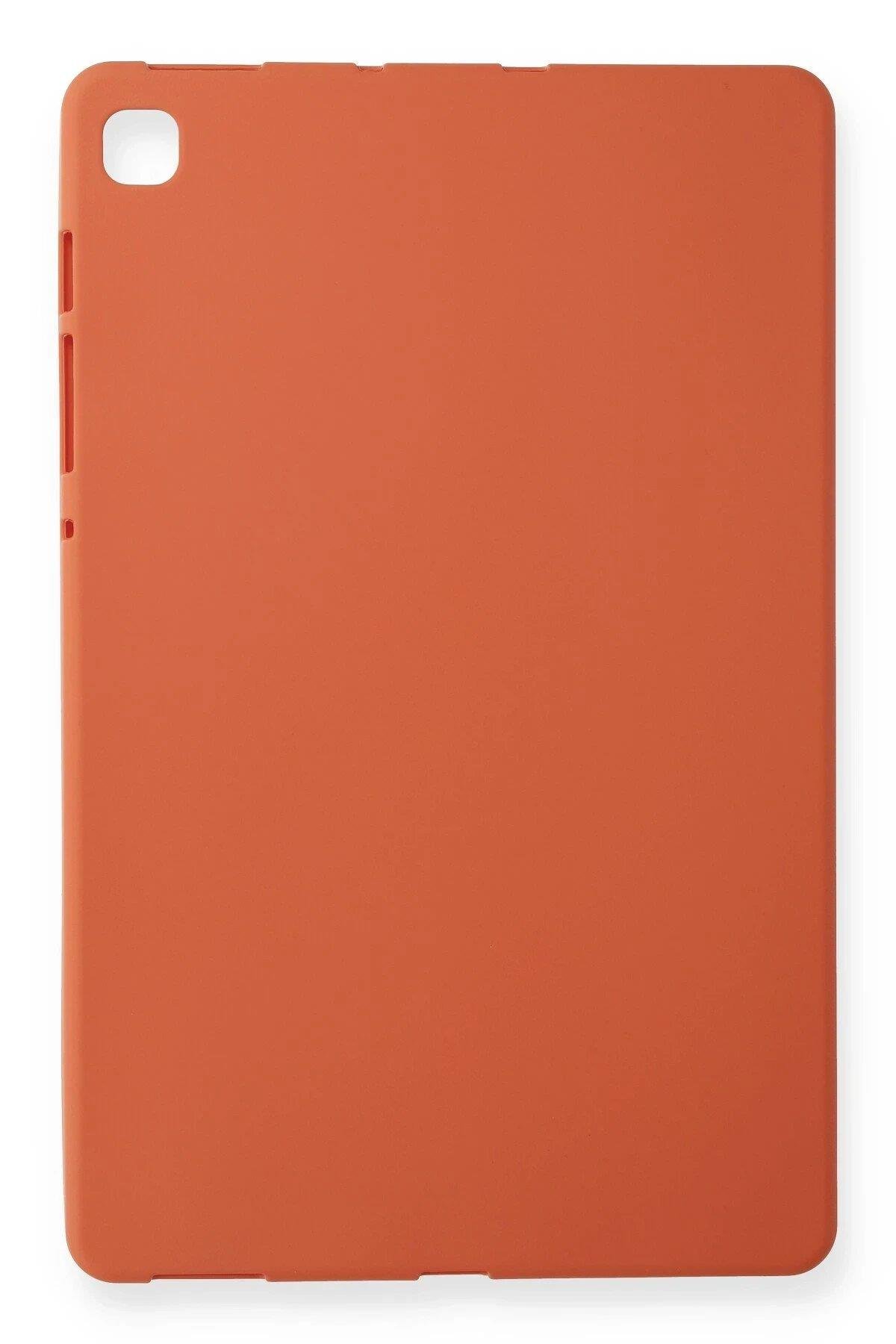 Newface Samsung Galaxy P610 Tab S6 Lite 10.4 Kılıf Evo Tablet Silikon - Turuncu