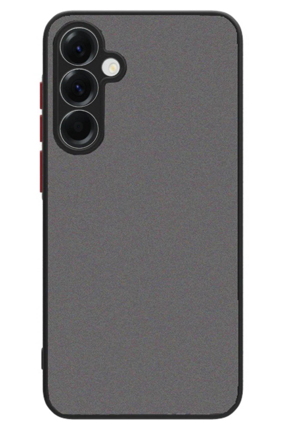 Newface Samsung Galaxy S24 FE Kılıf Montreal Silikon Kapak - Siyah