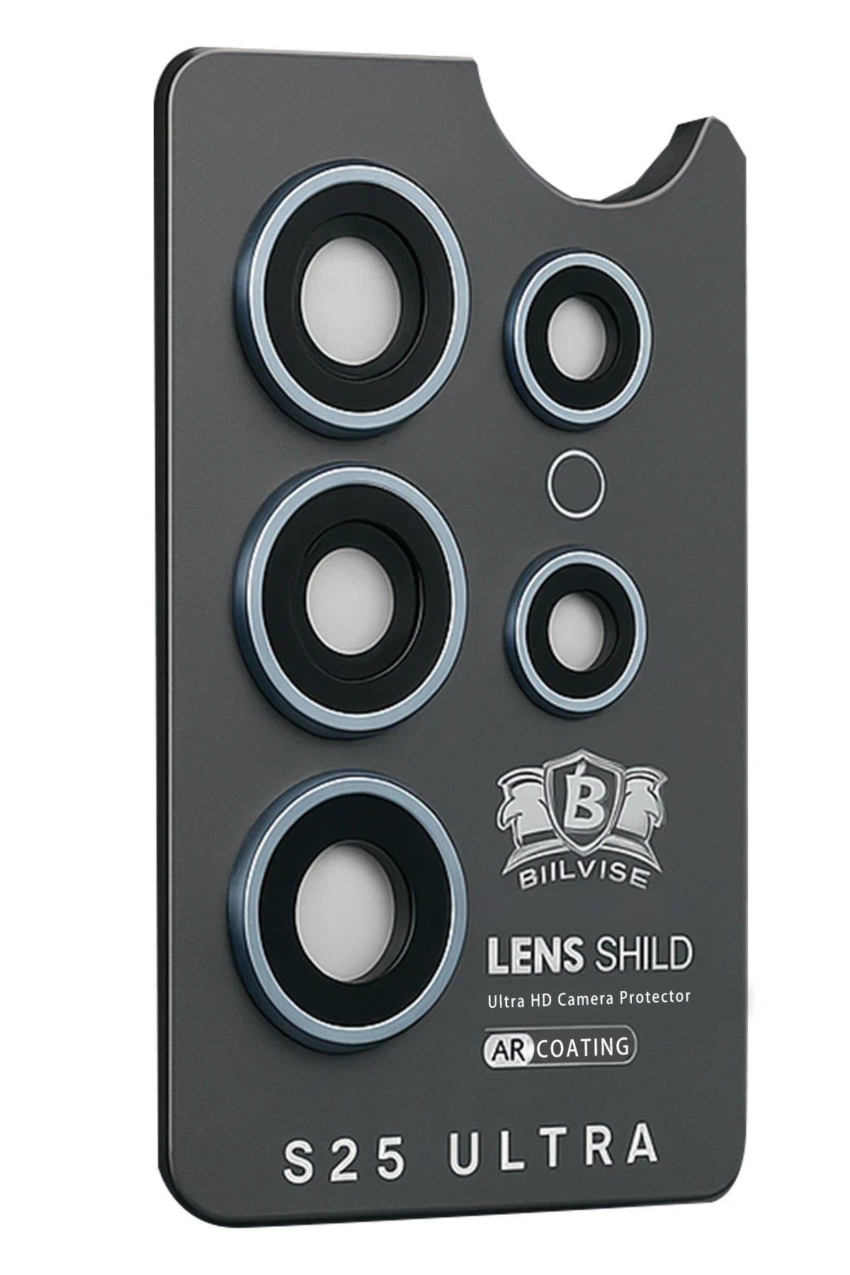 Newface Samsung Galaxy S25 Ultra Bilvis Titan Kamera Lens - Lacivert