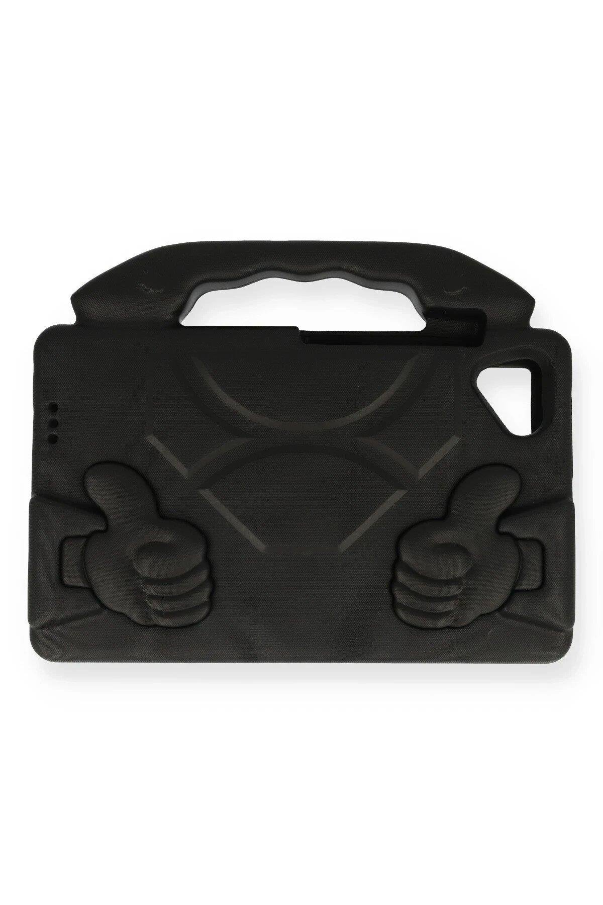 Newface Samsung Galaxy T220 Tab A7 Lite 8.7 Kılıf Like Stantlı Tablet Silikon - Siyah