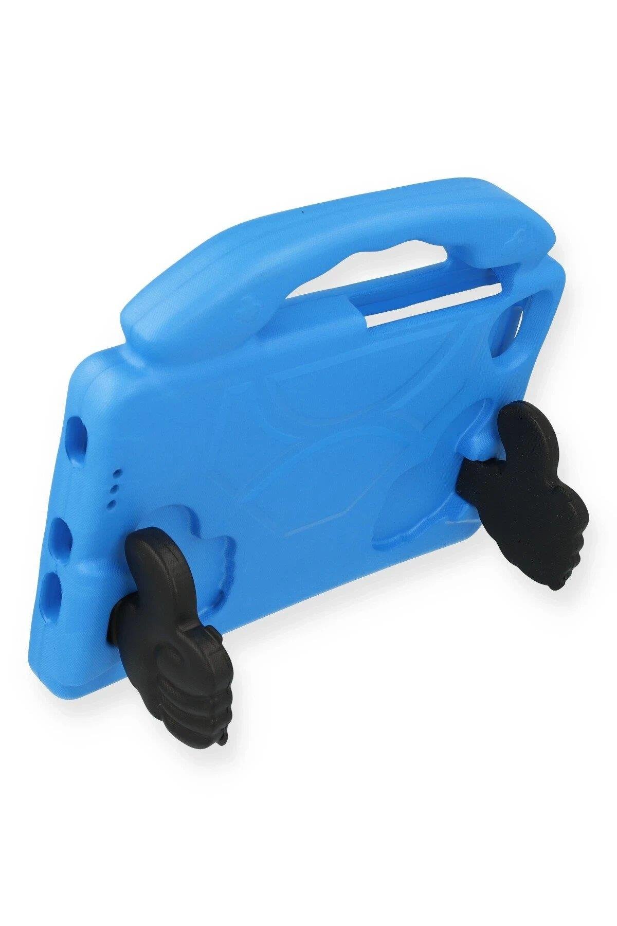 Newface Samsung Galaxy T220 Tab A7 Lite 8.7 Kılıf Like Stantlı Tablet Silikon - Mavi