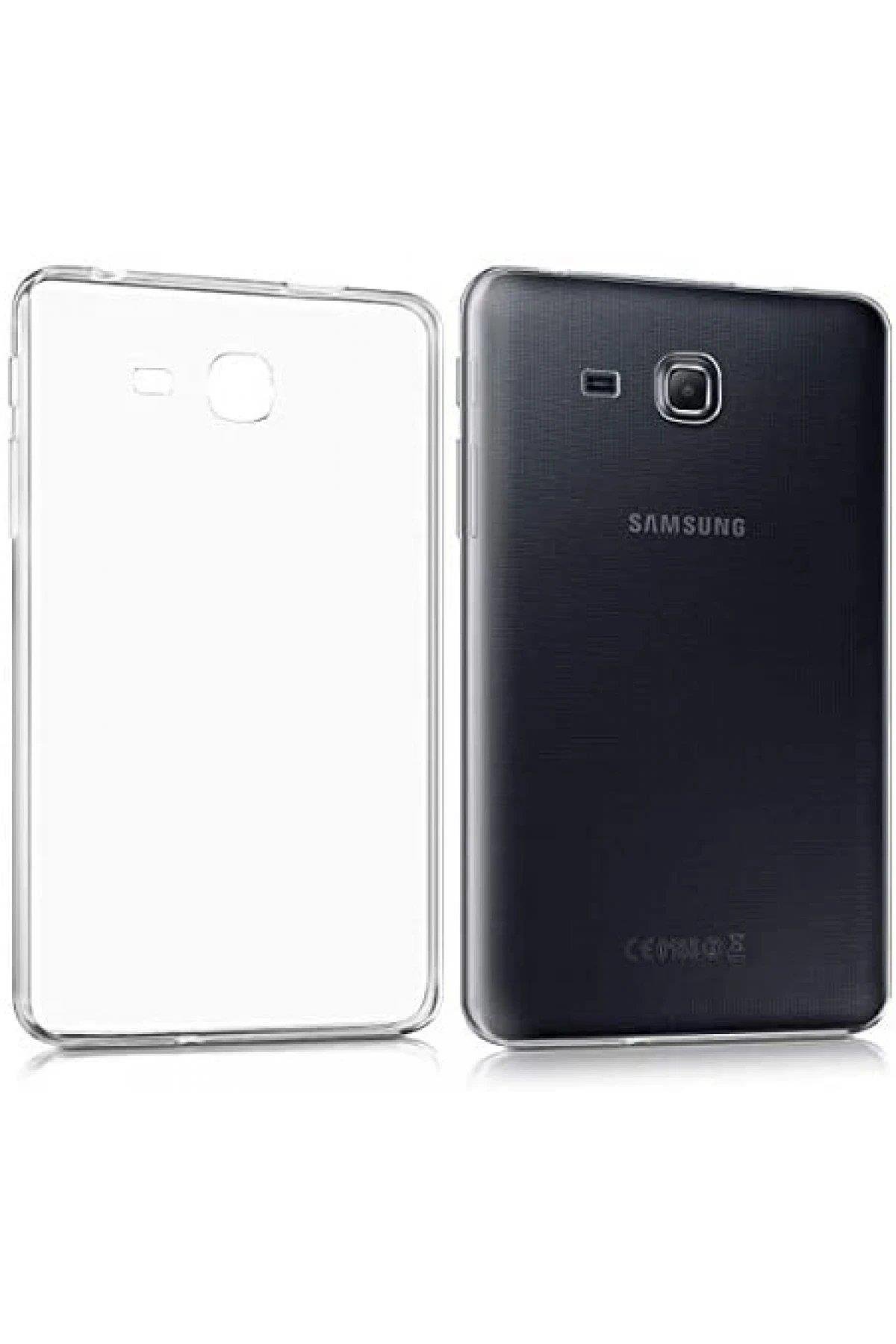 Newface Samsung Galaxy T280 Tab A 7 Kılıf Tablet Şeffaf Silikon