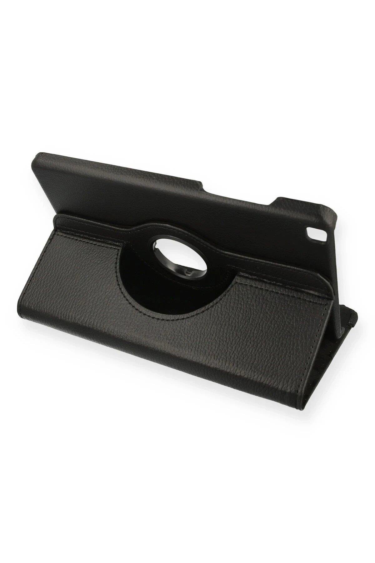 Newface Samsung Galaxy T290 Tab A 8 Kılıf 360 Tablet Deri Kılıf - Siyah