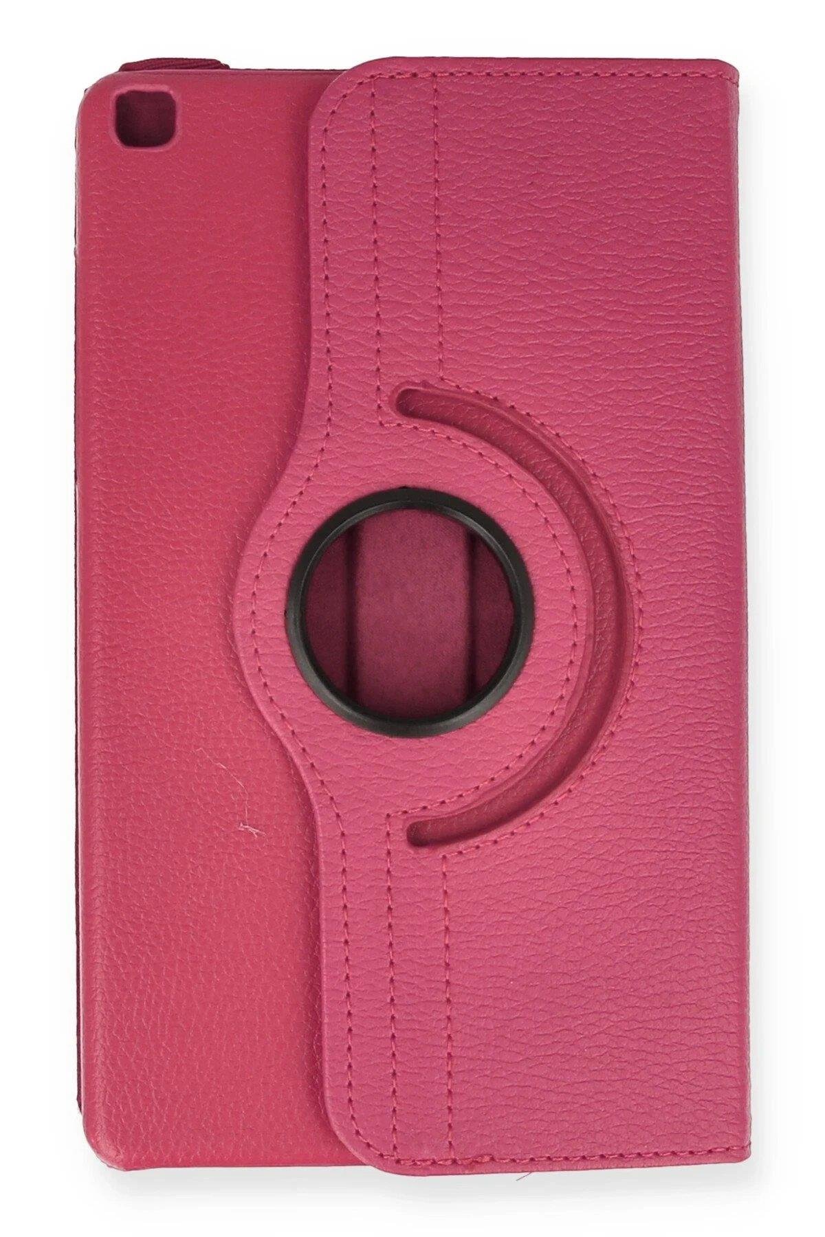 Newface Samsung Galaxy T290 Tab A 8 Kılıf 360 Tablet Deri Kılıf - Pembe