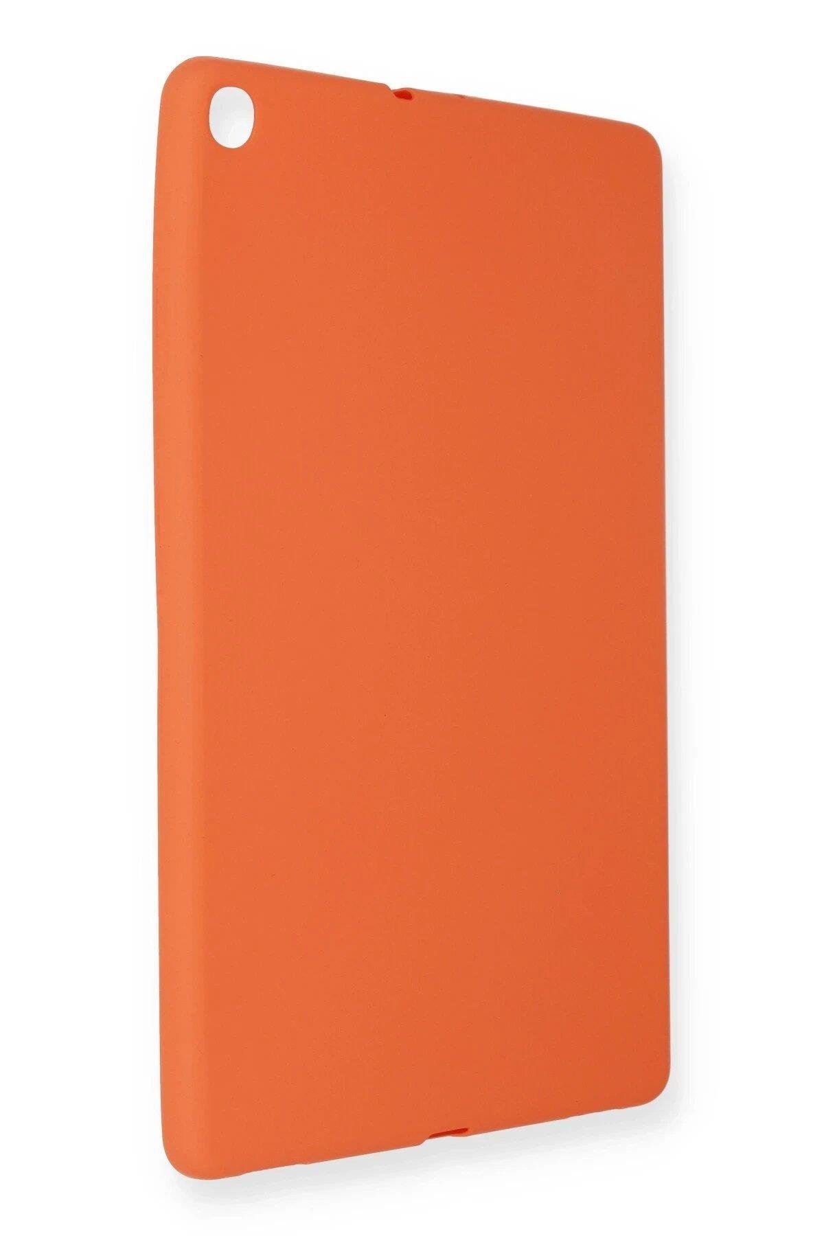 Newface Samsung Galaxy T510 Tab A 10.1 Kılıf Evo Tablet Silikon - Turuncu