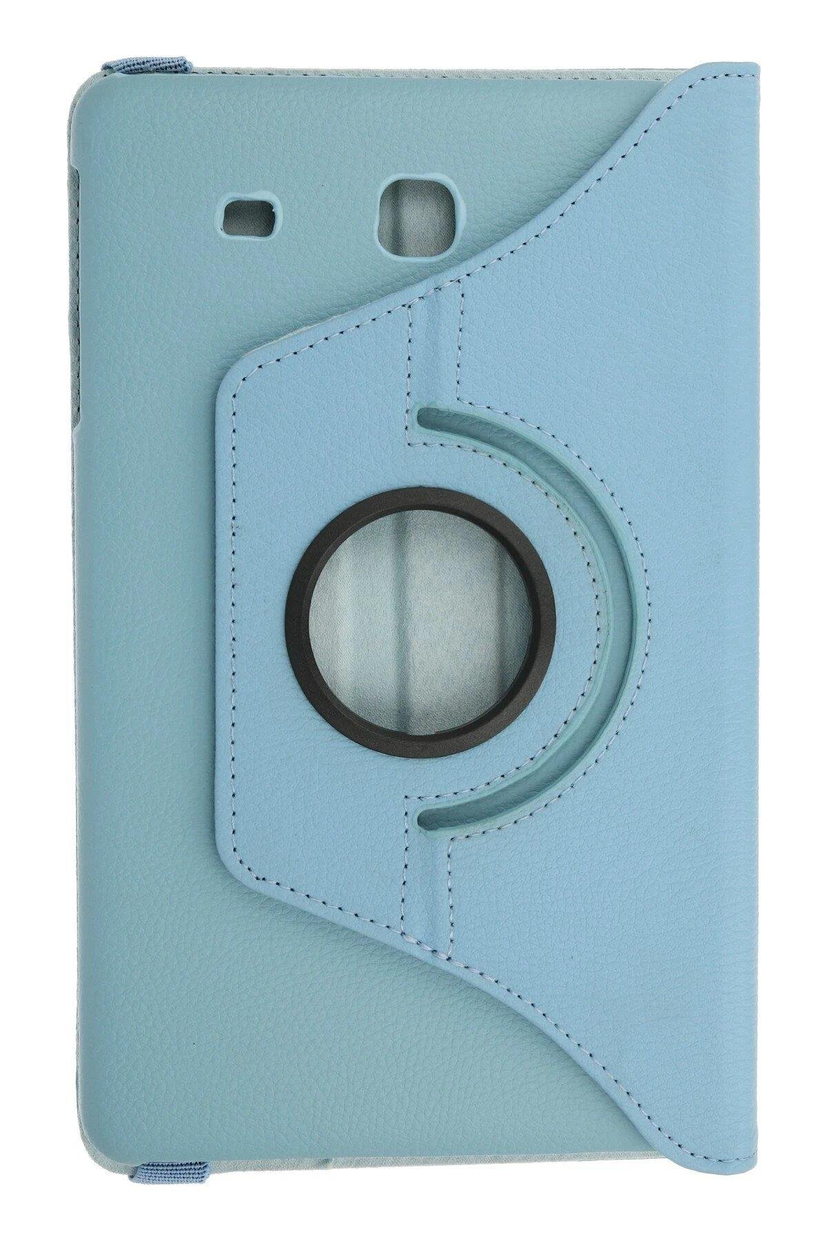 Newface Samsung Galaxy T560 Tab E 9.7 Kılıf 360 Tablet Deri Kılıf uaz